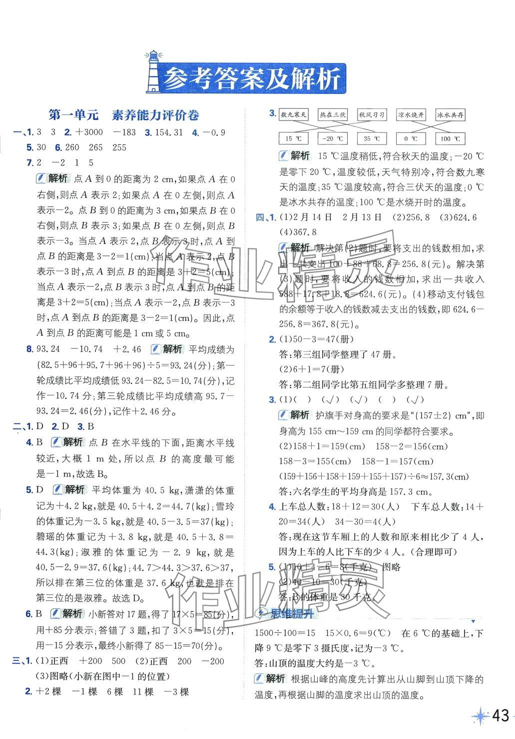 2024年小學(xué)必刷卷六年級(jí)數(shù)學(xué)下冊(cè)人教版 第1頁