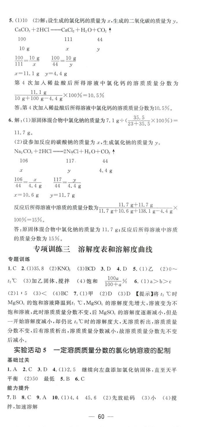 2024年名师测控九年级化学下册人教版河北专版 第6页