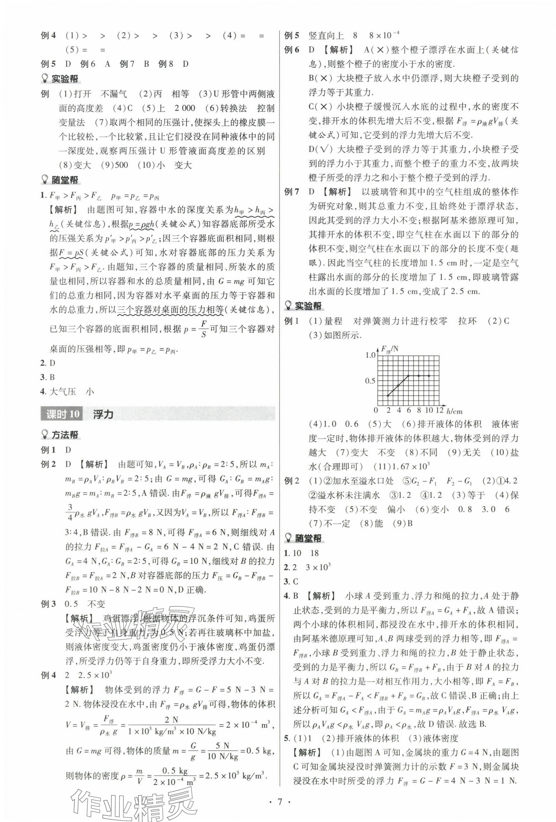 2024年福建中考帮物理&nbsp;第7页
