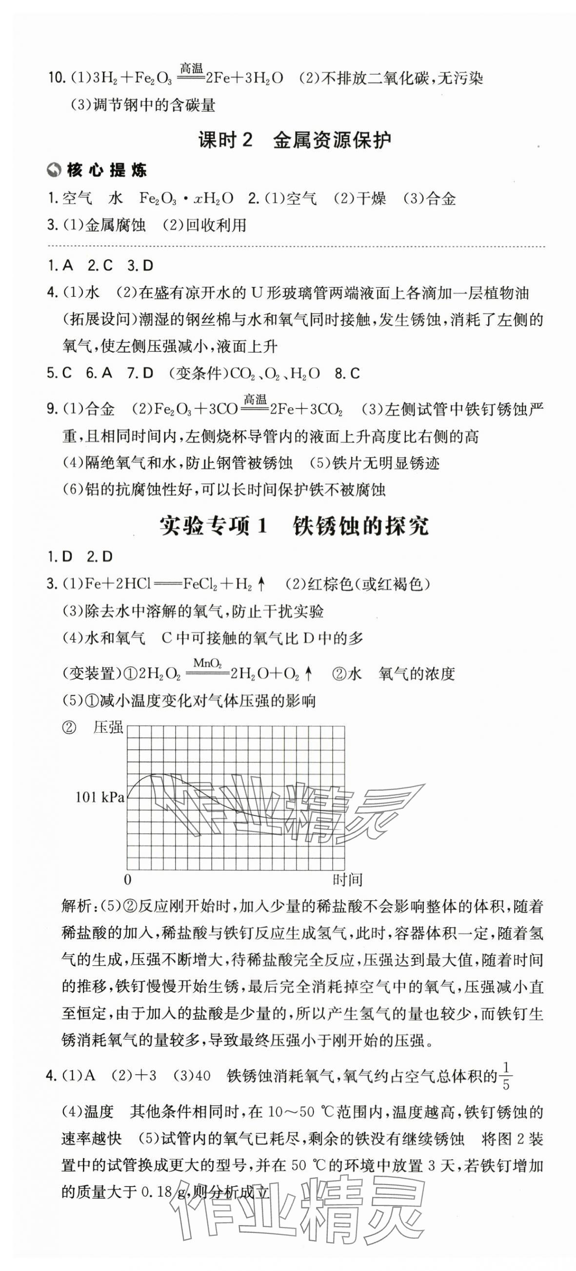 2024年一本同步訓(xùn)練初中化學(xué)九年級下冊人教版安徽專版 第4頁