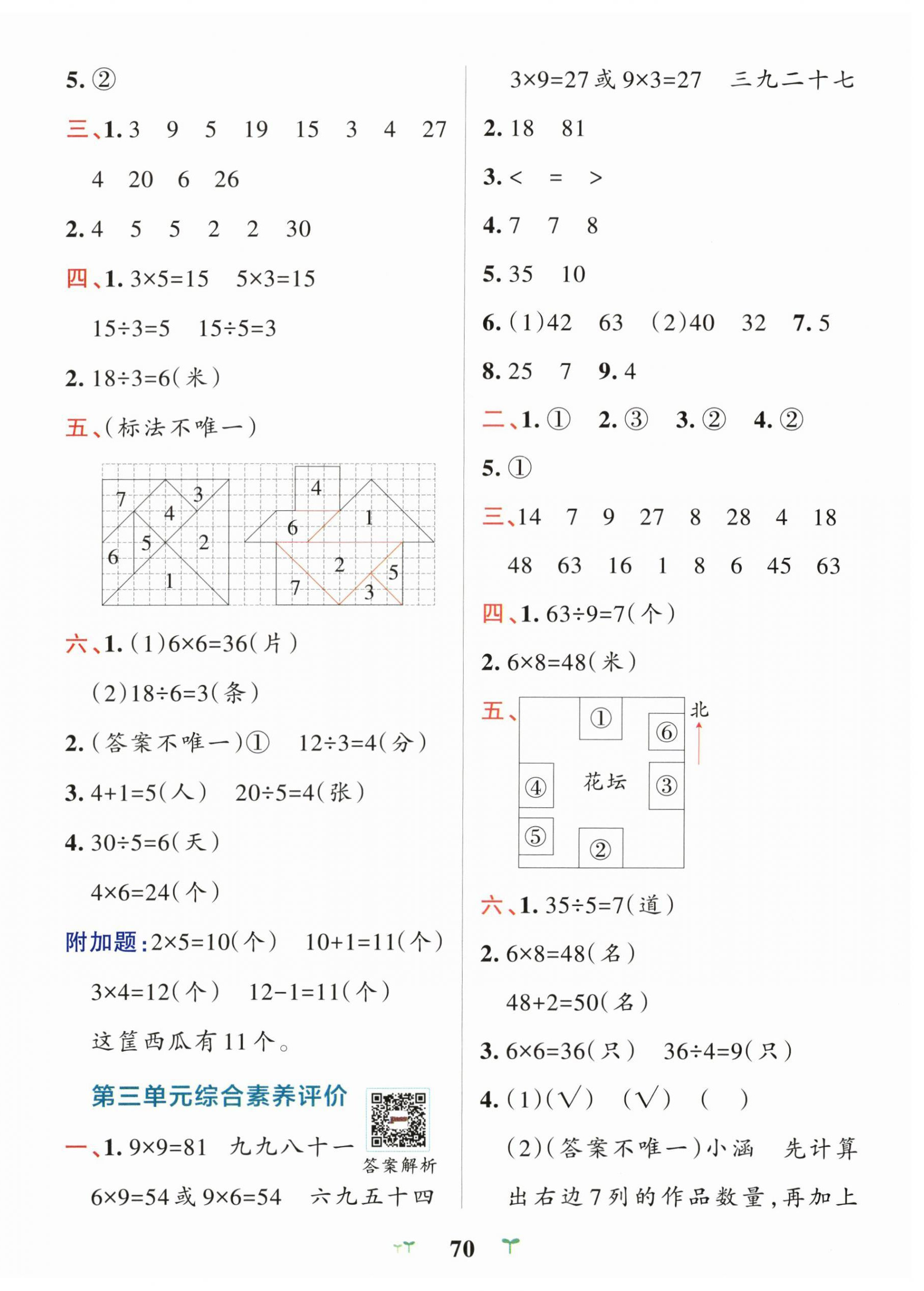 2026年小学学霸冲A卷二年级数学上册苏教版&nbsp;第2页