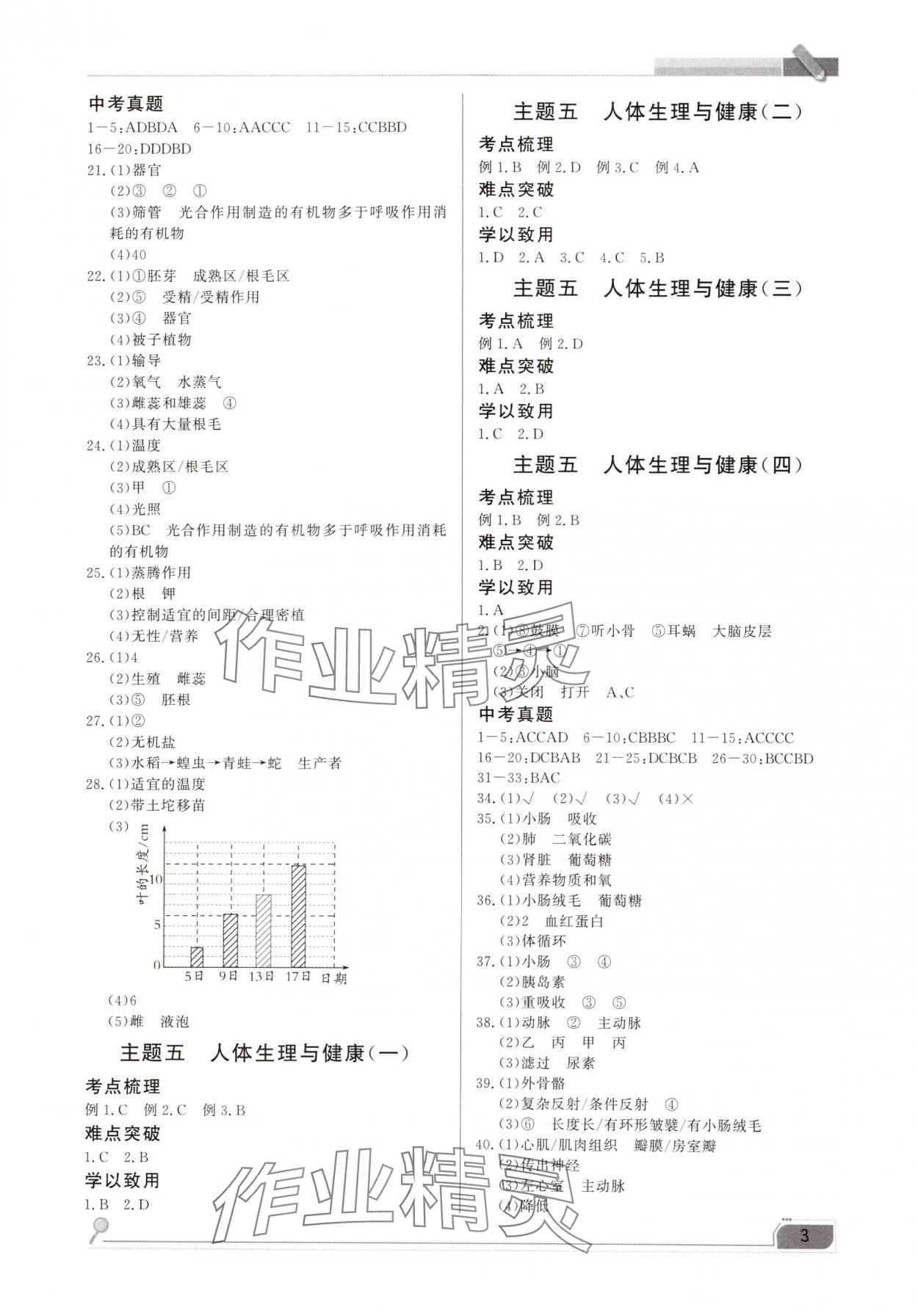 2025年備考寶典生物福建專版 第3頁(yè)