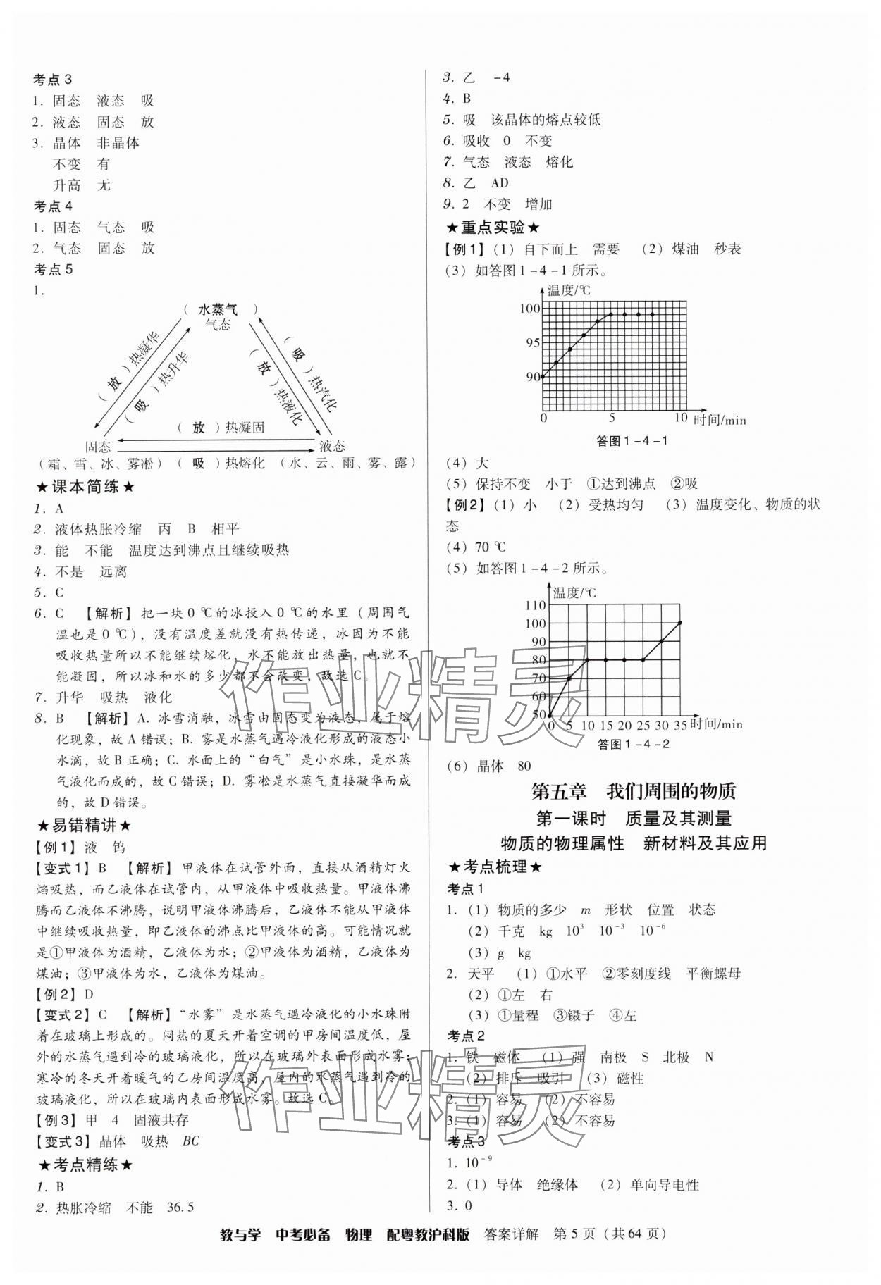 2024年教與學(xué)中考必備物理滬粵版 第5頁(yè)