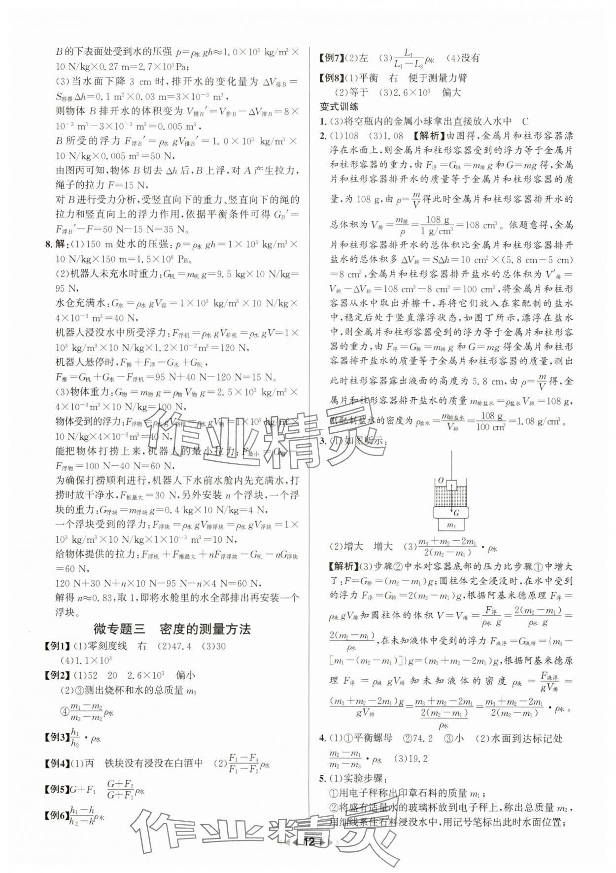 2025年金鑰匙贏戰中考物理廣東專版 第12頁