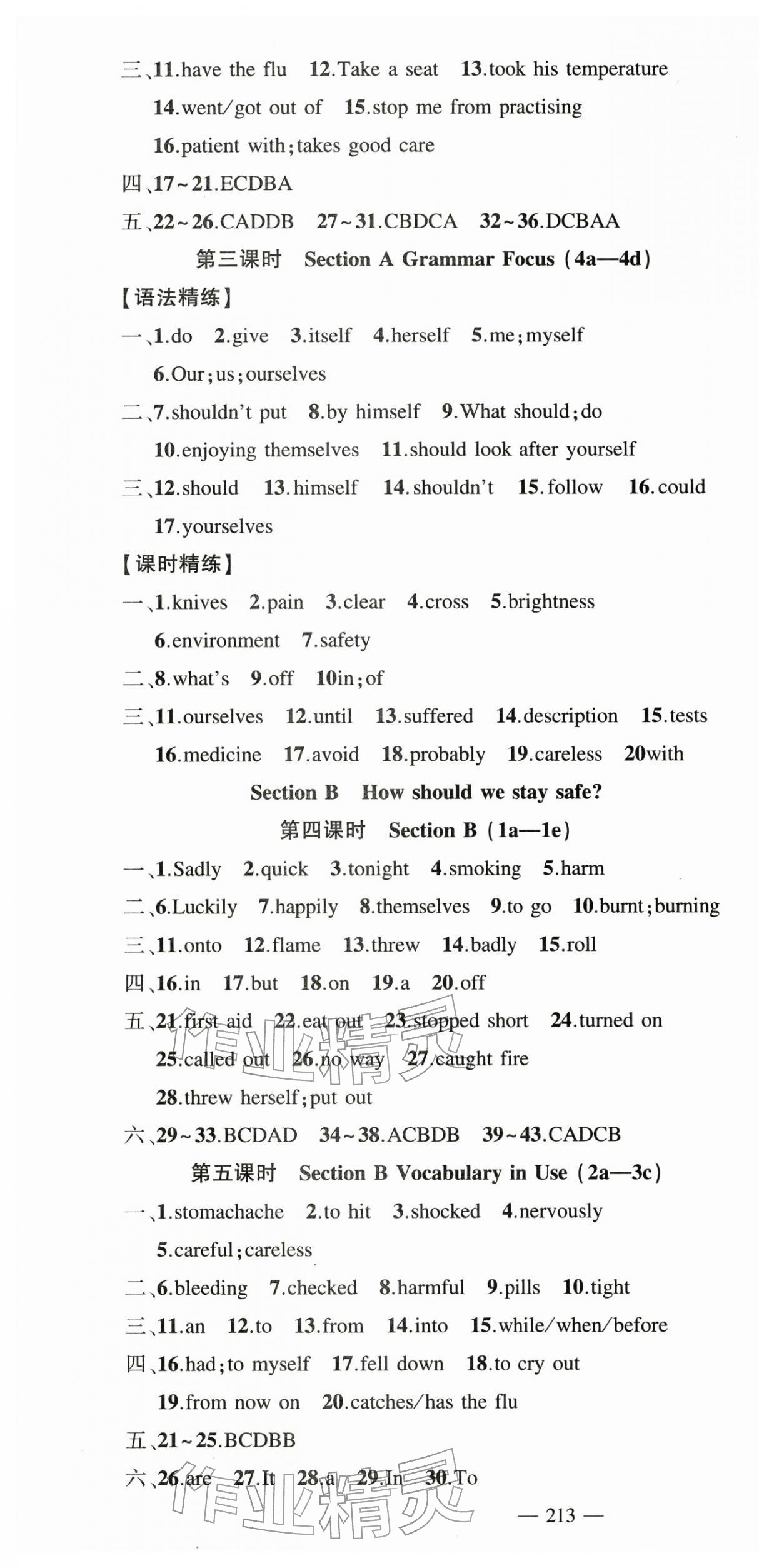 2026年四清导航八年级英语下册人教版河南专版&nbsp;第4页