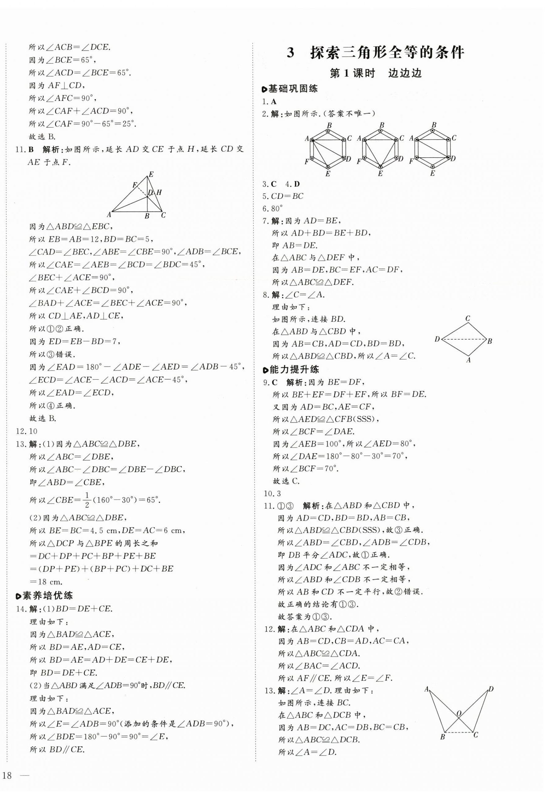 2024年练案七年级数学上册鲁教版五四制 第4页