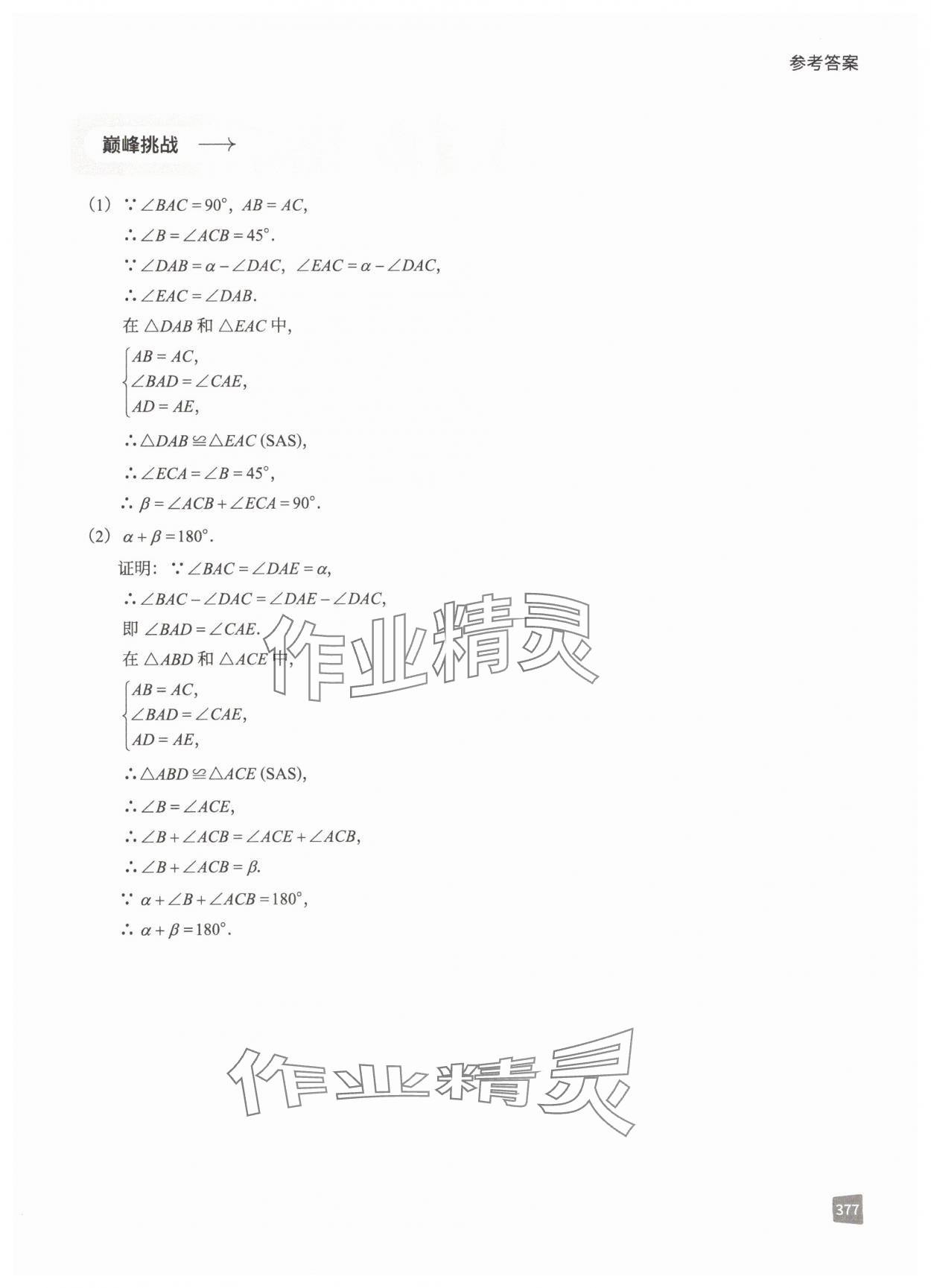 2025年猿辅导暑假一本通八年级&nbsp;参考答案第9页