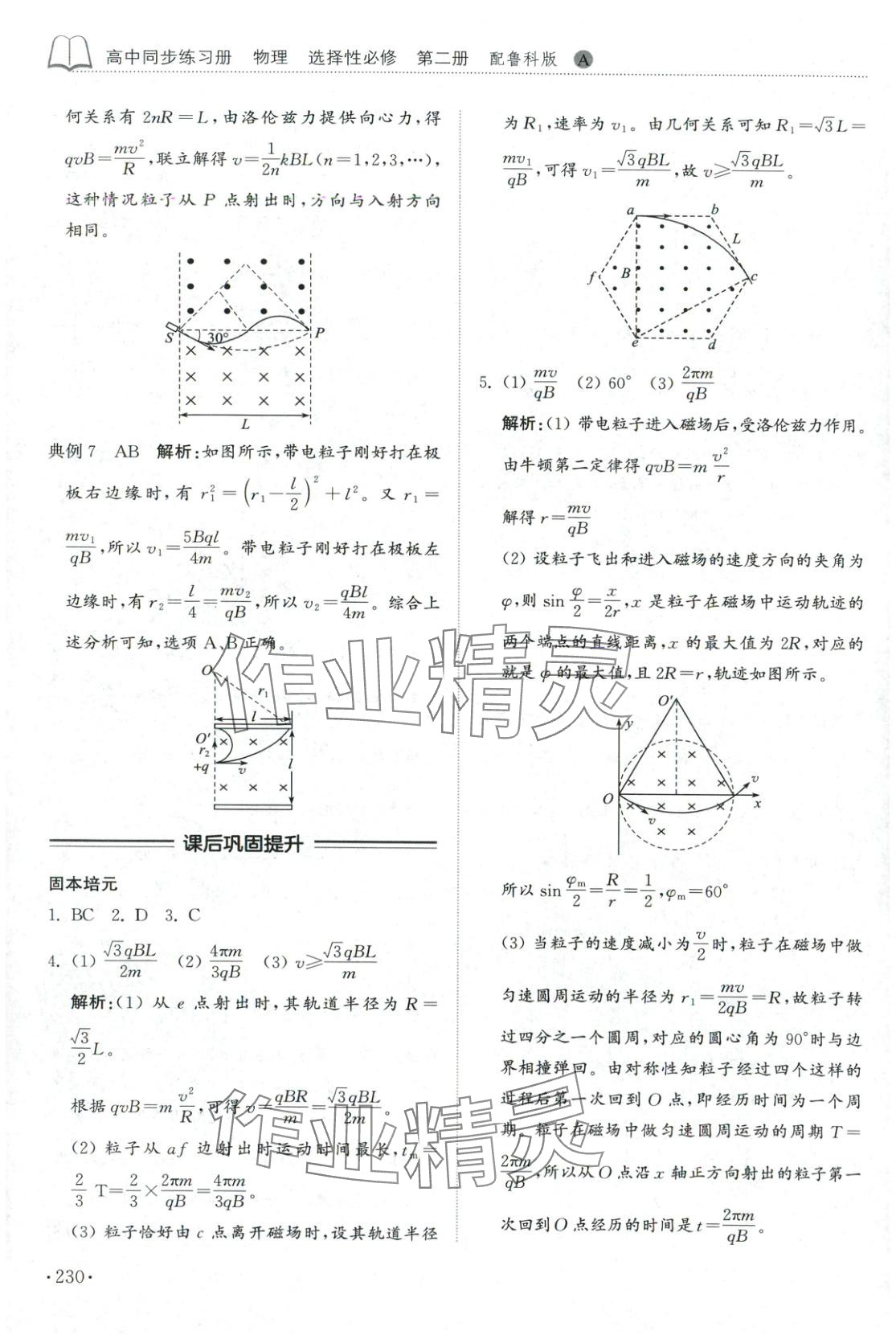 2025年同步練習冊山東科學技術出版社高中物理選擇性必修第二冊魯科版 第10頁