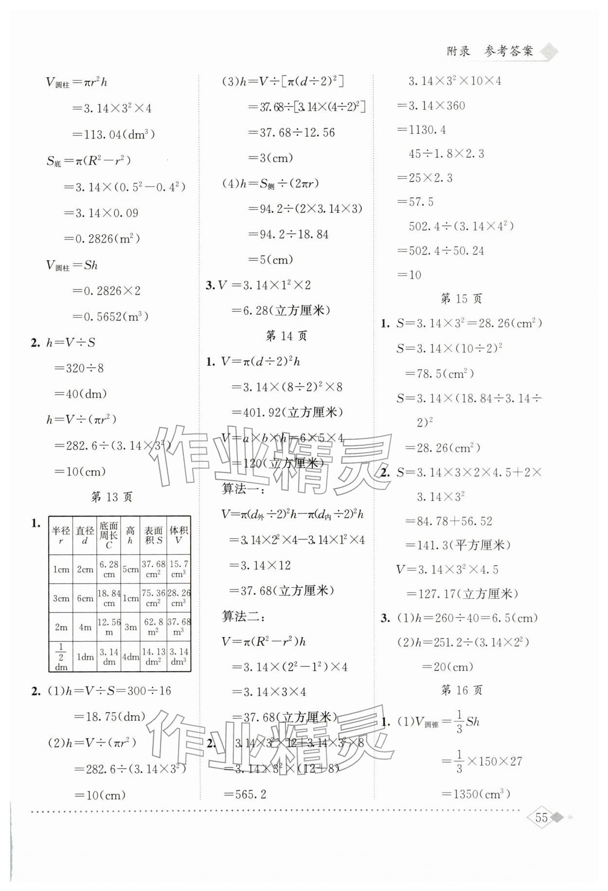 2026年黄冈小状元同步计算天天练六年级数学下册人教版&nbsp;第5页