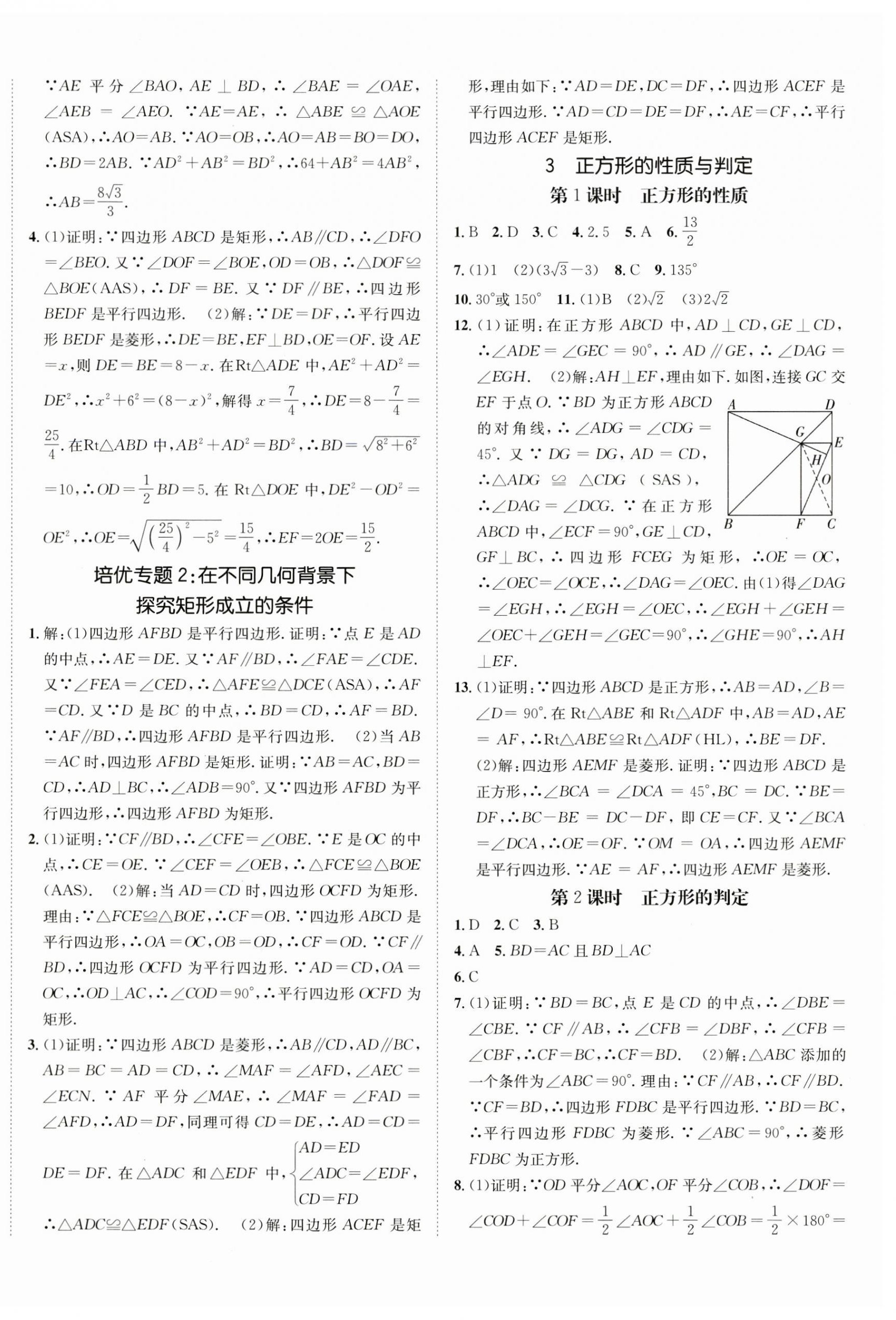 2024年同行学案九年级数学上册北师大版 第4页