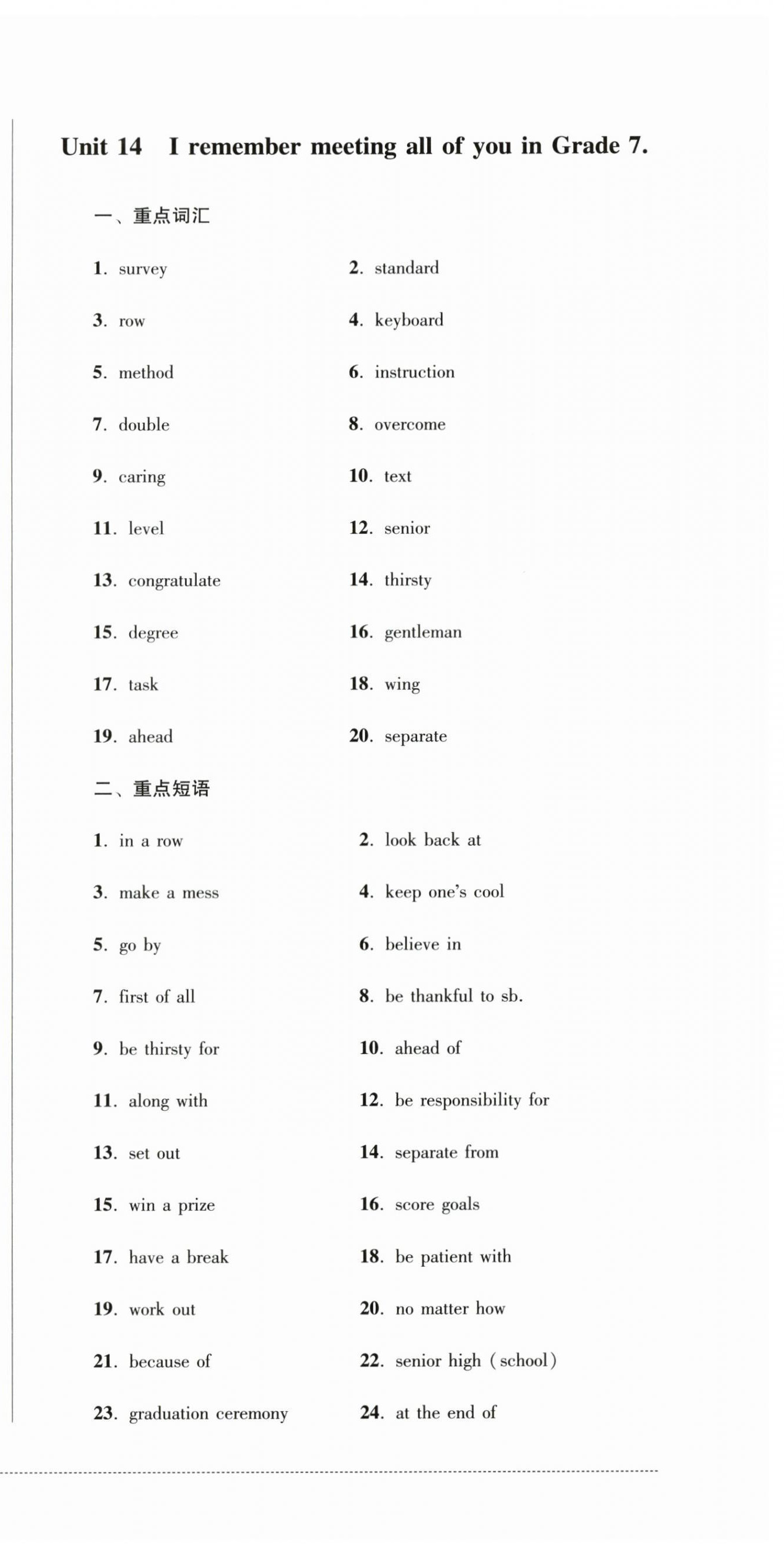 2025年同步練與測(cè)九年級(jí)英語(yǔ)下冊(cè)人教版 第3頁(yè)