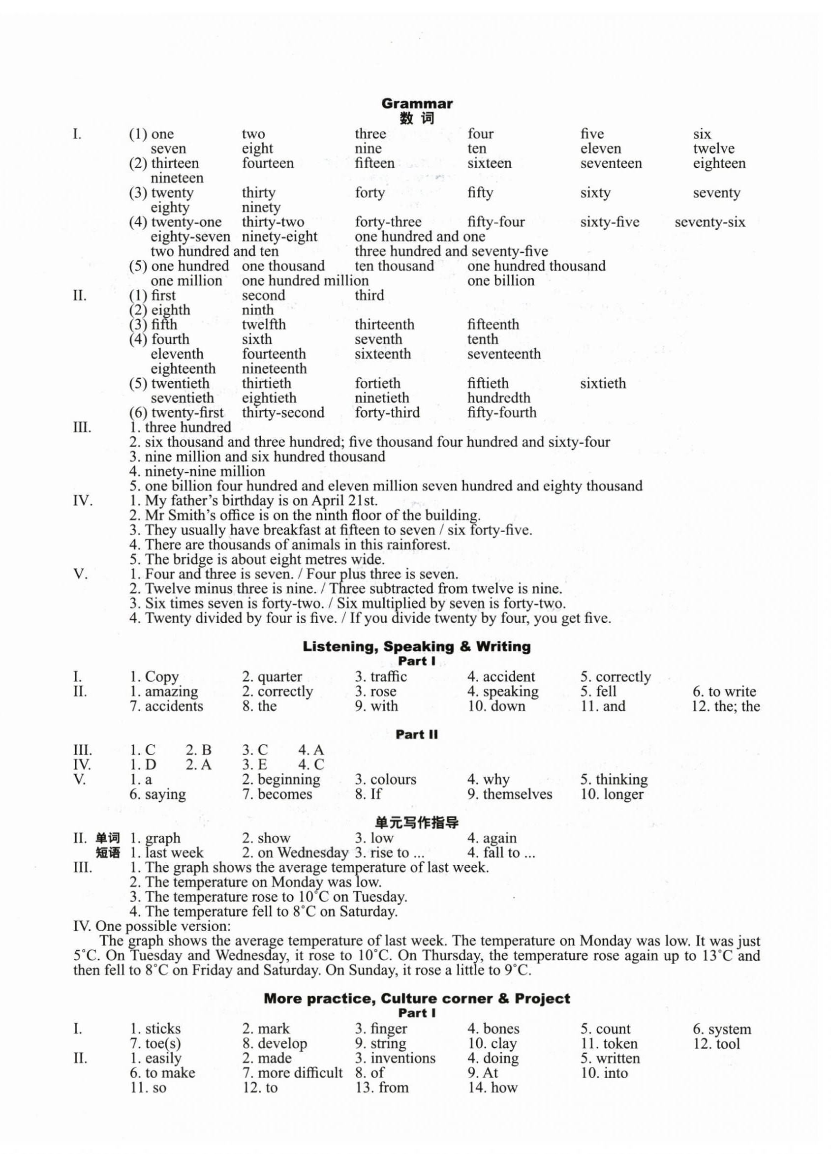 2024年終極學(xué)案八年級(jí)英語上冊(cè)滬教版 第4頁