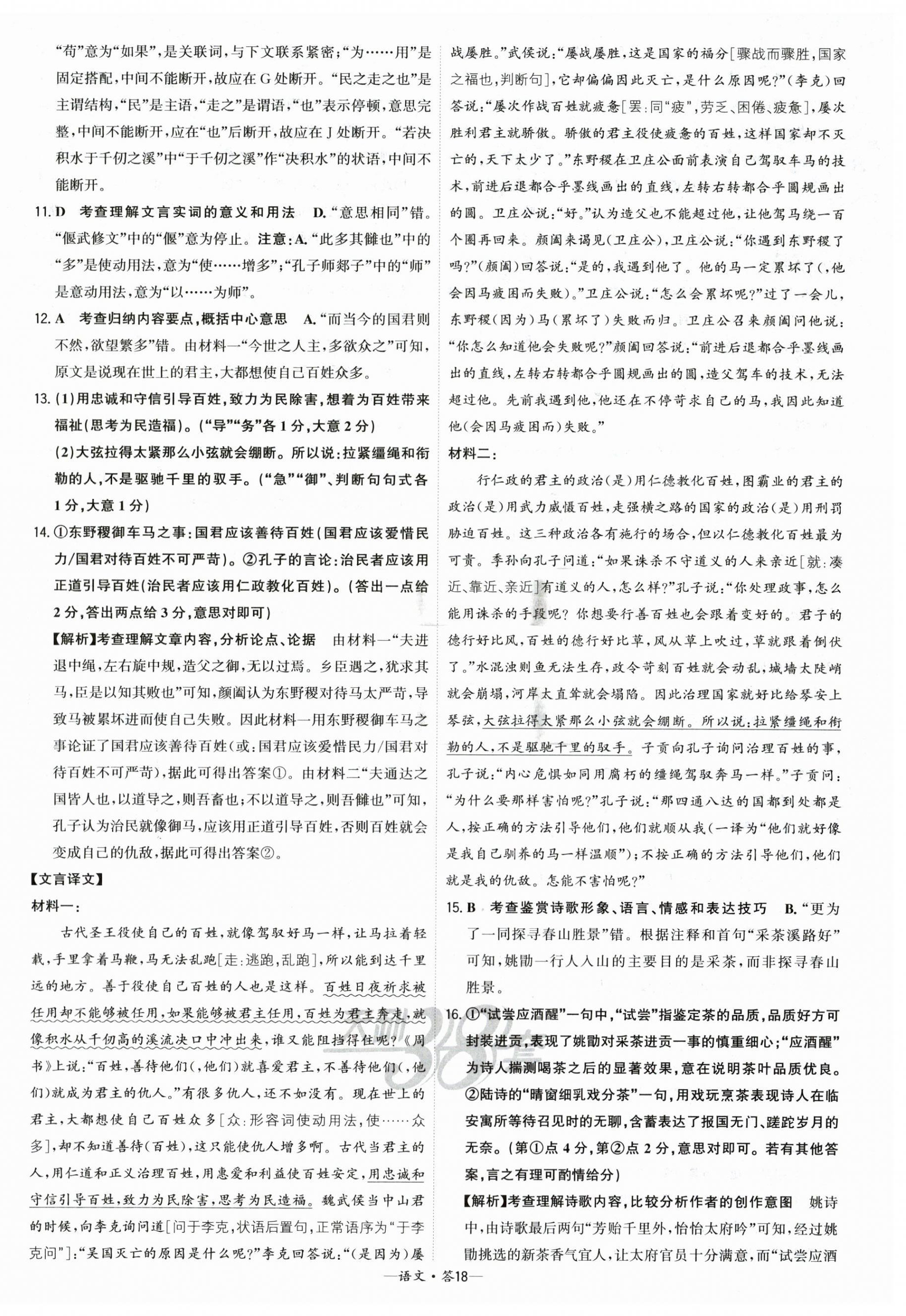 2025年高考模擬試題匯編高中語文 第18頁