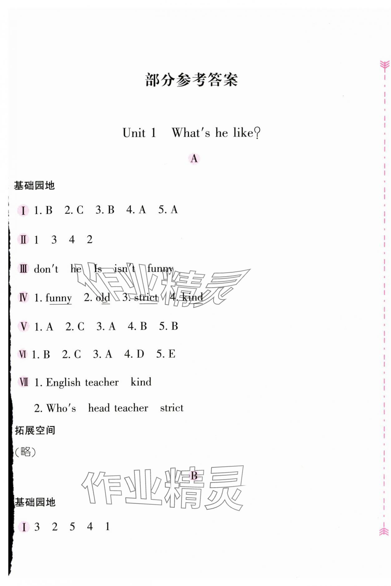 2025年新编基础训练五年级英语上册人教版 第1页
