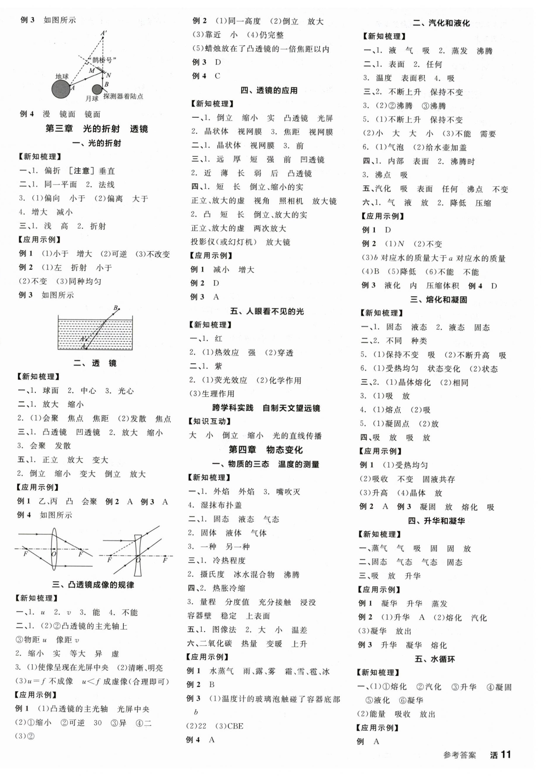 2025年全品学练考八年级物理上册苏科版陕西专版 第2页