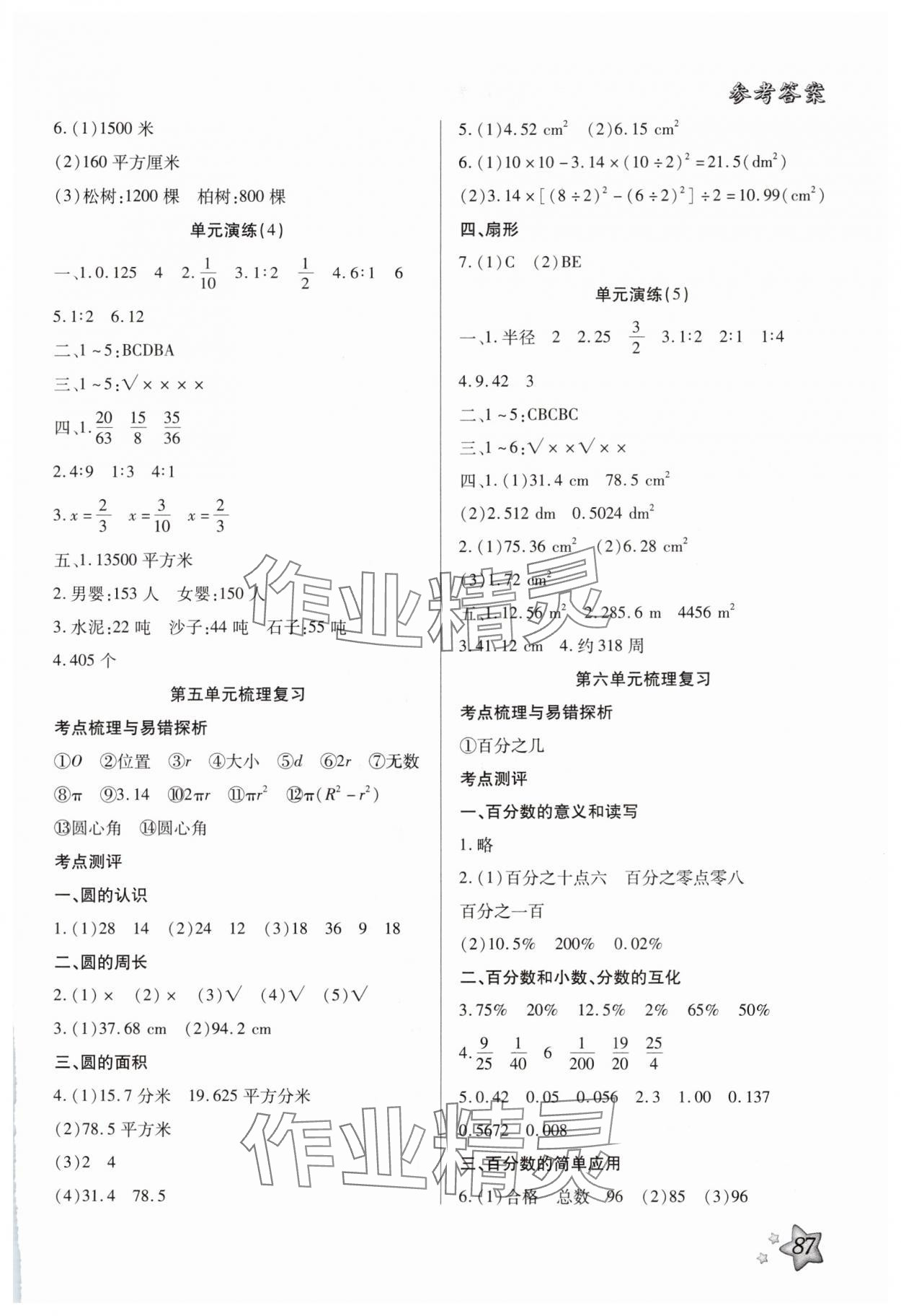 2025年輕松總復(fù)習(xí)假期作業(yè)六年級(jí)數(shù)學(xué)人教版 第3頁(yè)