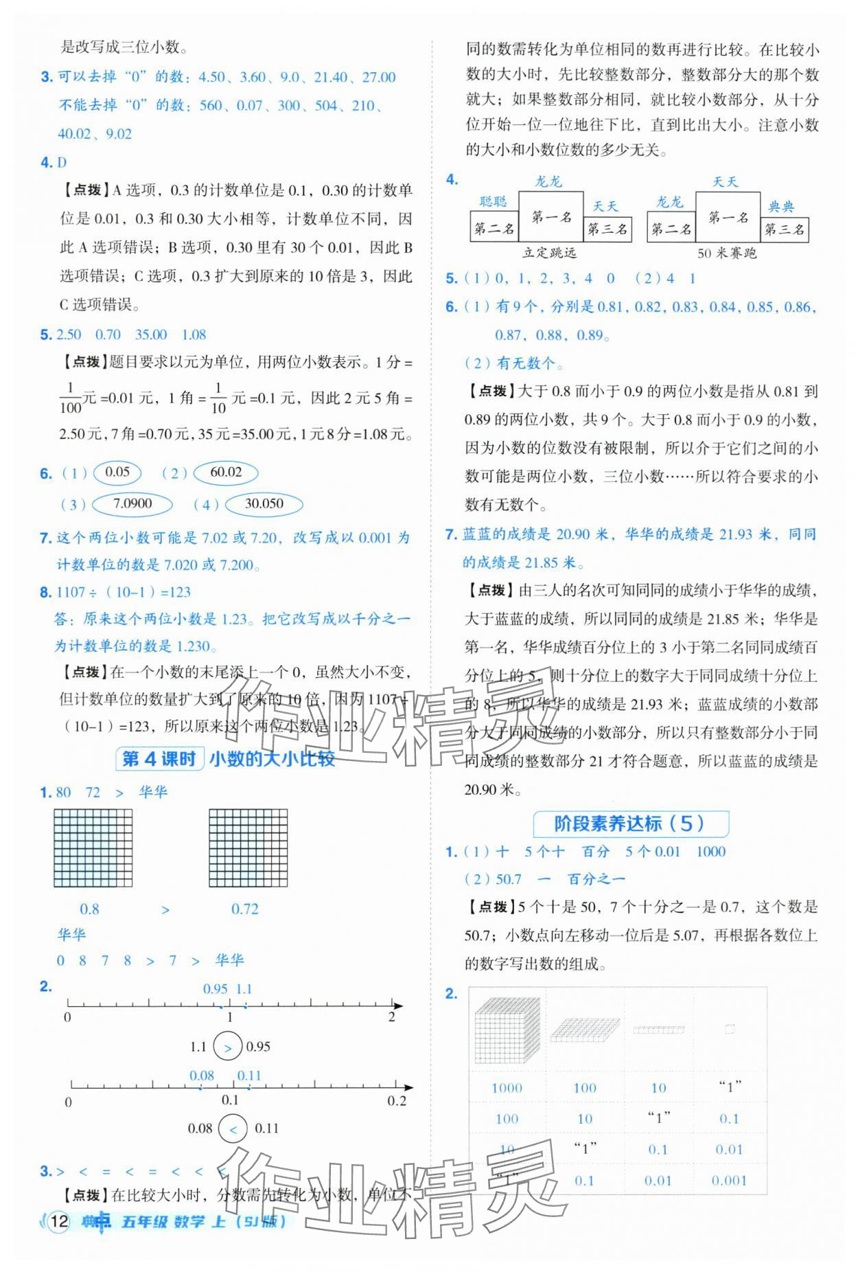 2025年綜合應(yīng)用創(chuàng)新題典中點五年級數(shù)學(xué)上冊蘇教版 第12頁