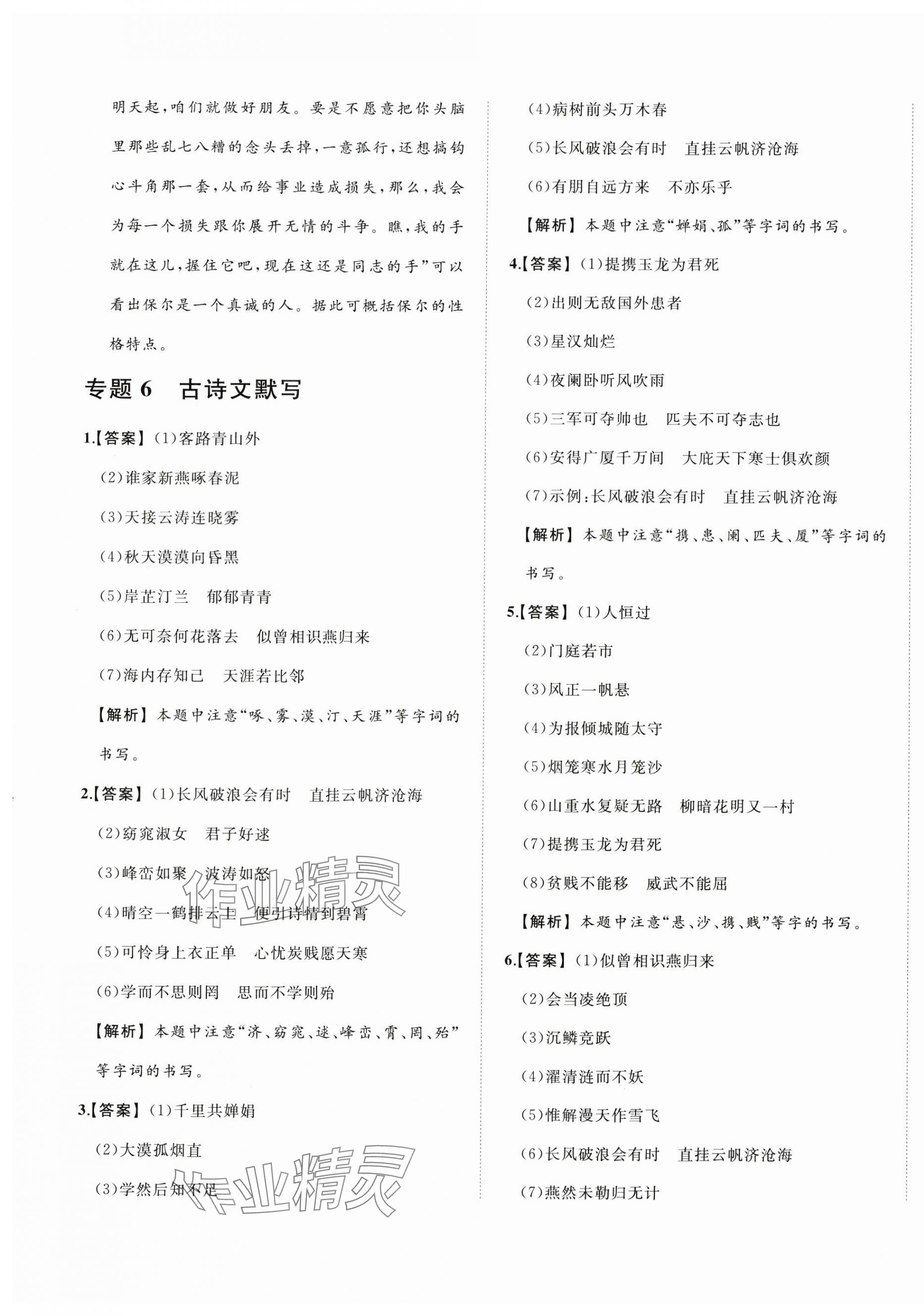 2025年中考復習模擬必刷卷語文中考人教版 第13頁