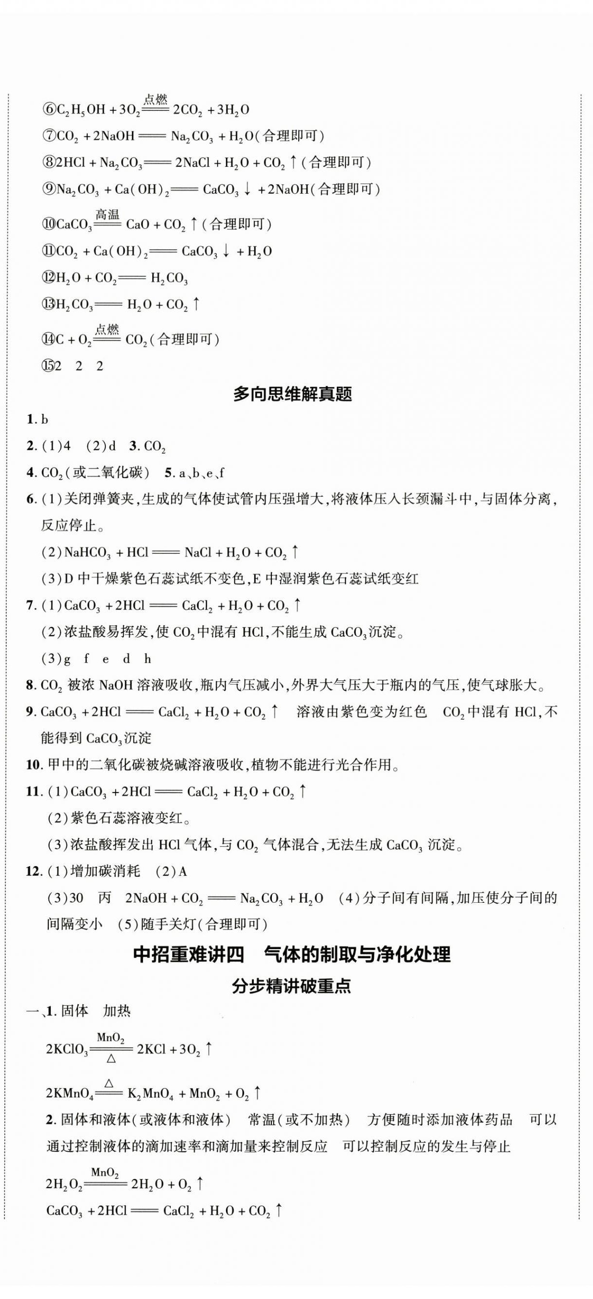 2025年王睿中考總復(fù)習(xí)一本通化學(xué)人教版 第14頁