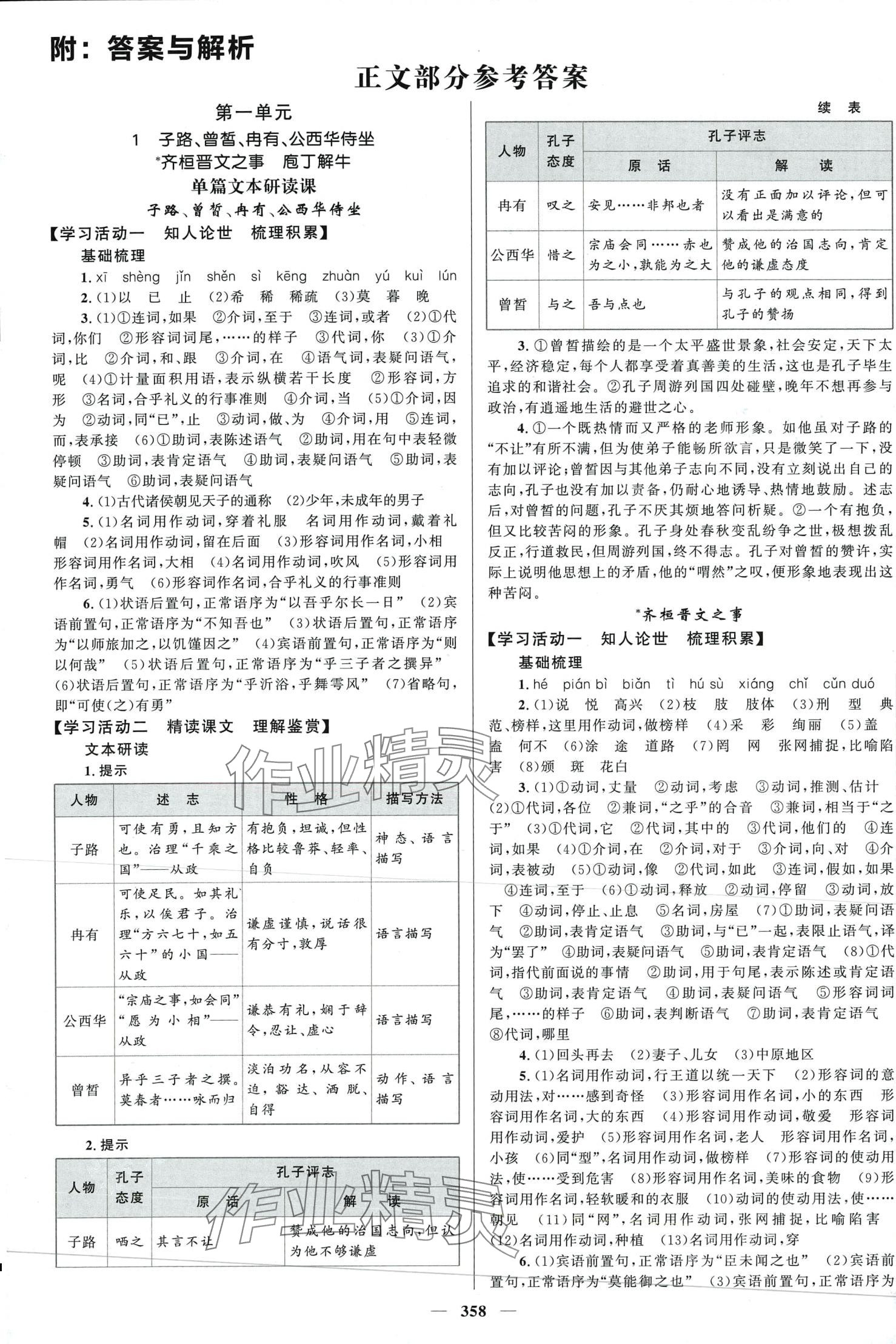 2024年高中同步學案優(yōu)化設(shè)計高中語文必修下冊人教版 第1頁