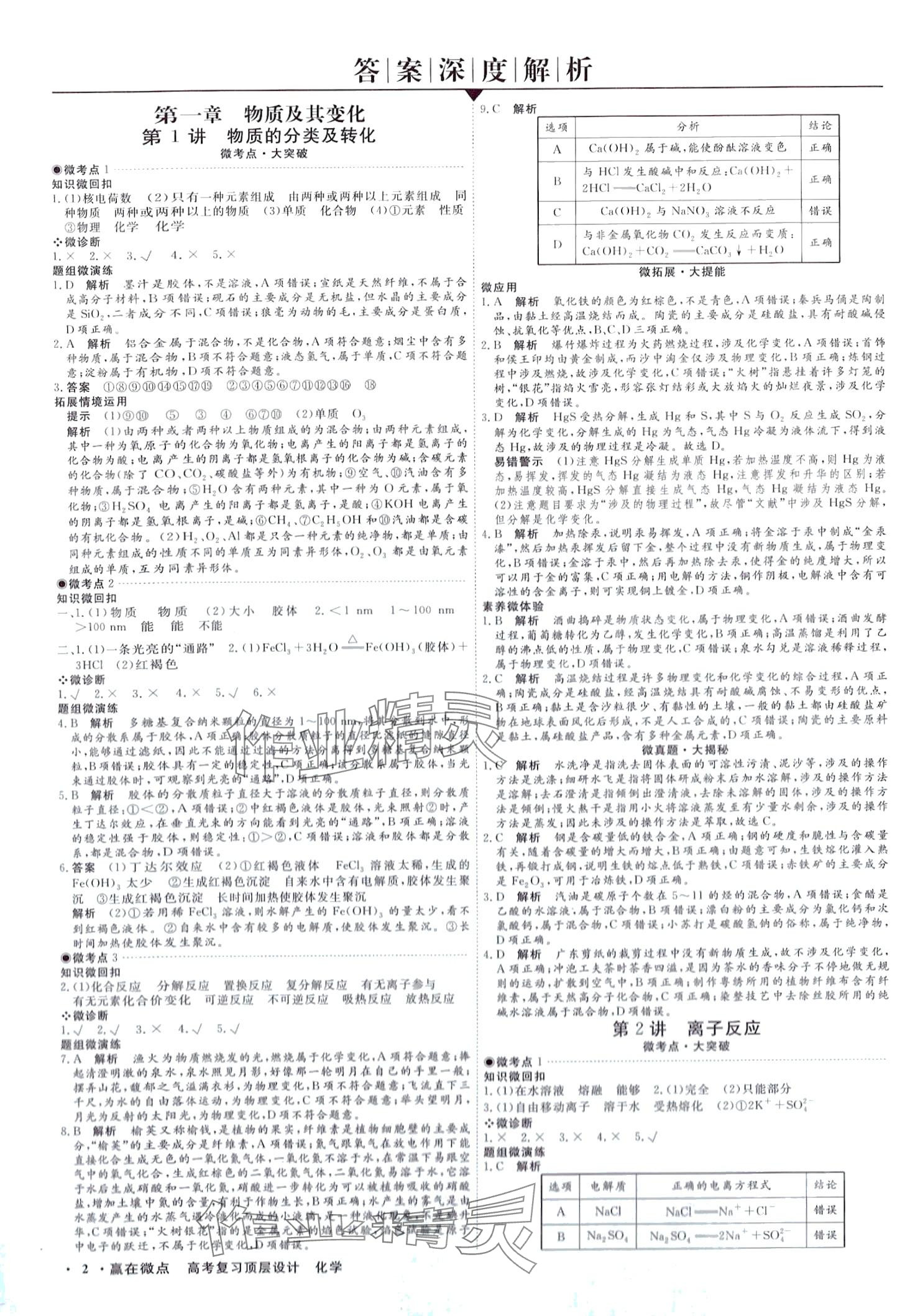 2024年贏在微點高中化學(xué) 第4頁