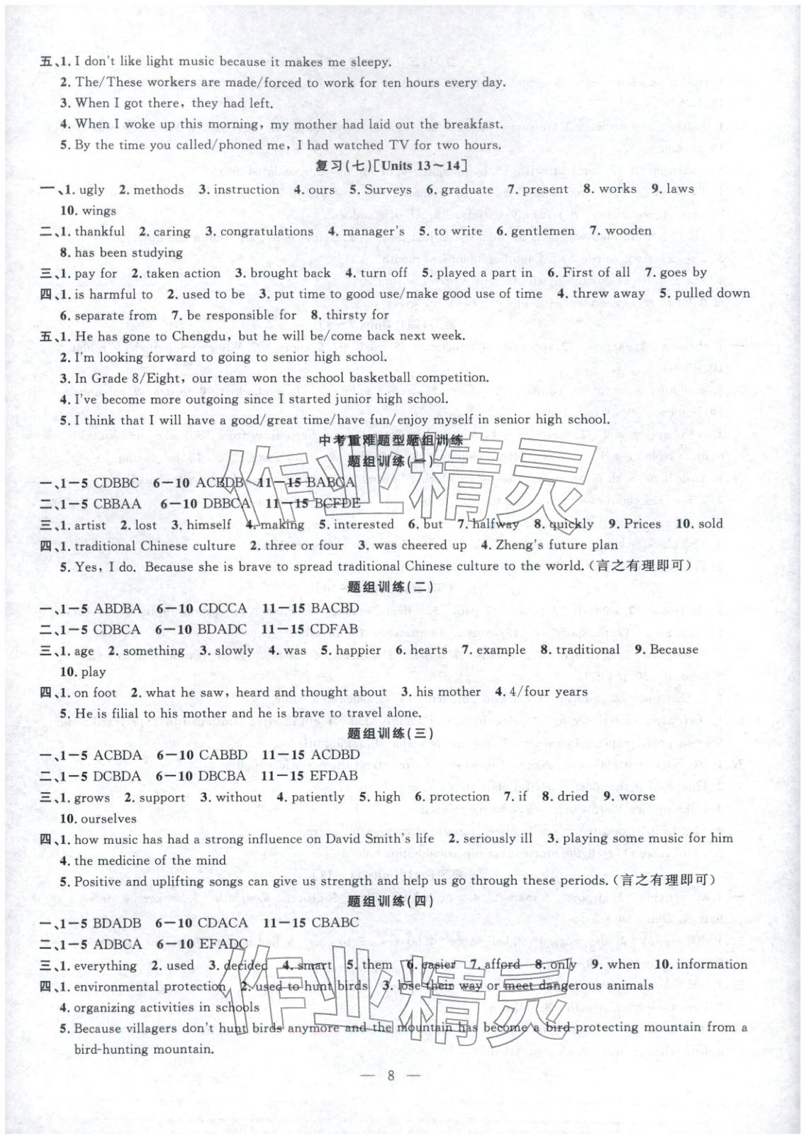 2026年课时夺冠九年级英语下册人教版河南专版&nbsp;第7页