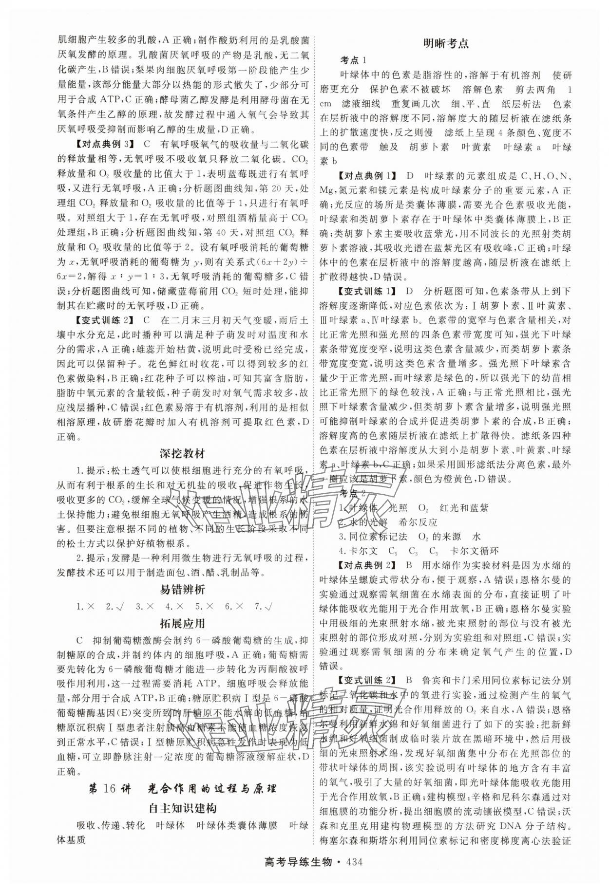 2025年北斗星高考導(dǎo)練生物 第14頁