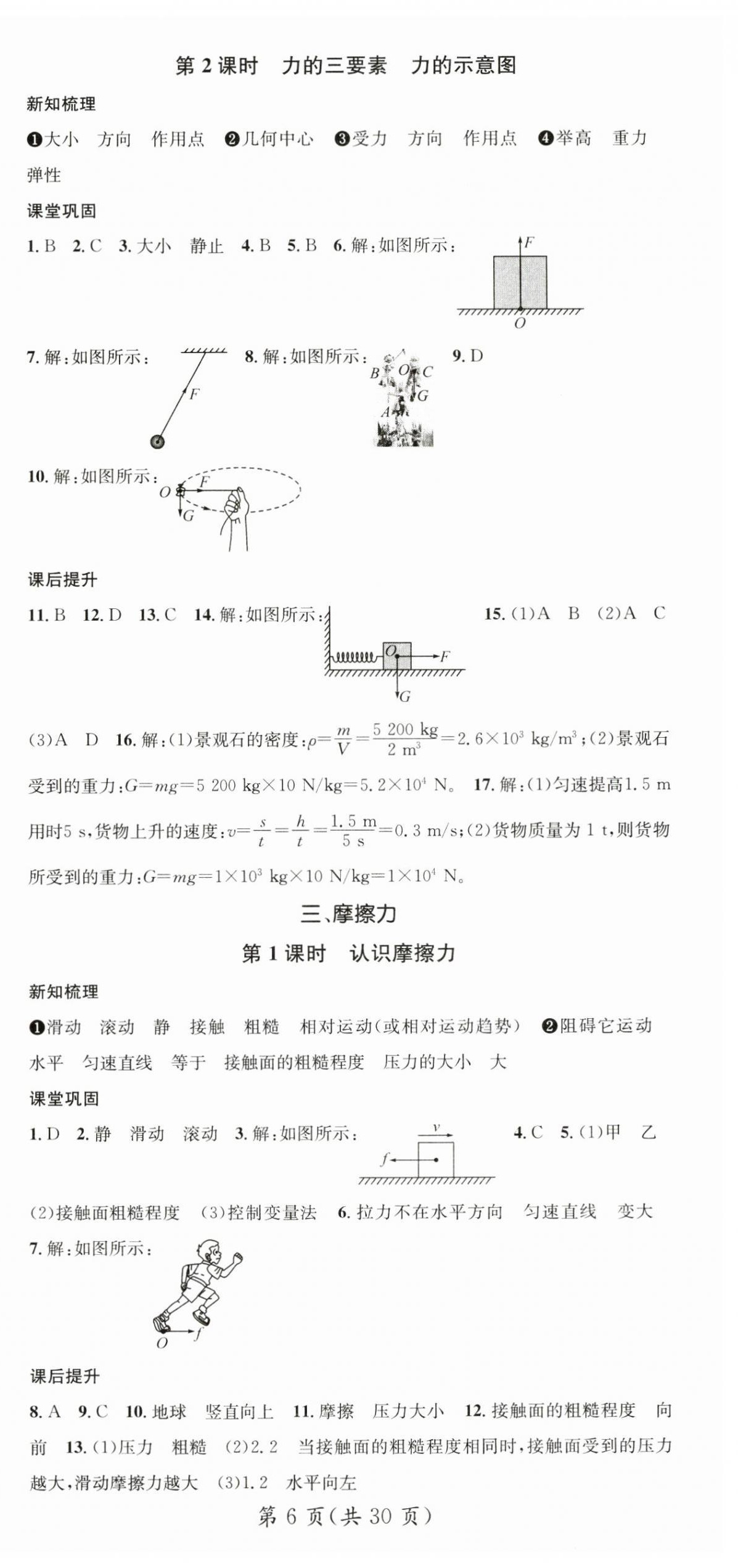 2025年名師測(cè)控八年級(jí)物理下冊(cè)蘇科版陜西專版 第6頁