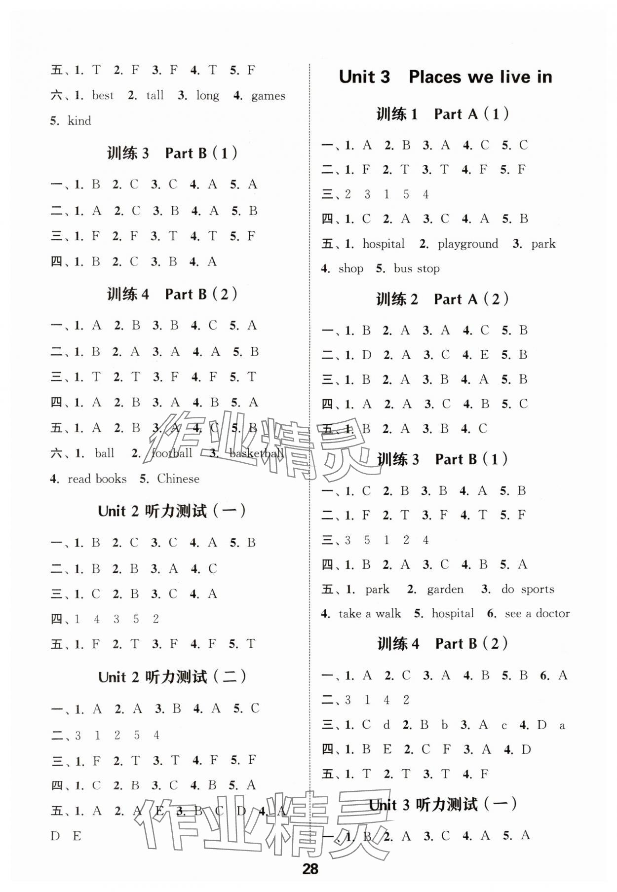 2025年通城學(xué)典小學(xué)英語聽力能手四年級(jí)上冊(cè)人教PEP版 第2頁