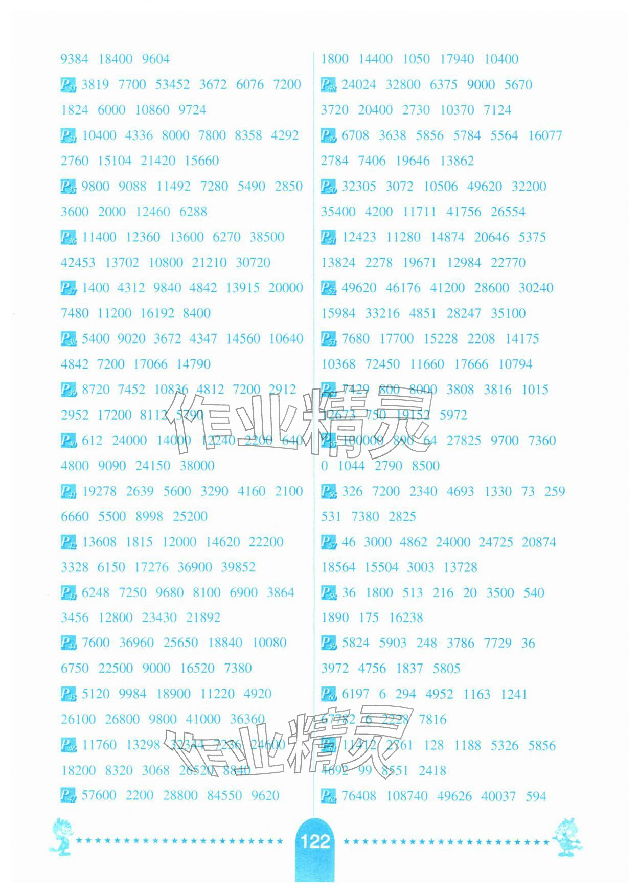 2026年小学生每日10分钟竖式计算卡四年级数学下册苏教版&nbsp;第2页
