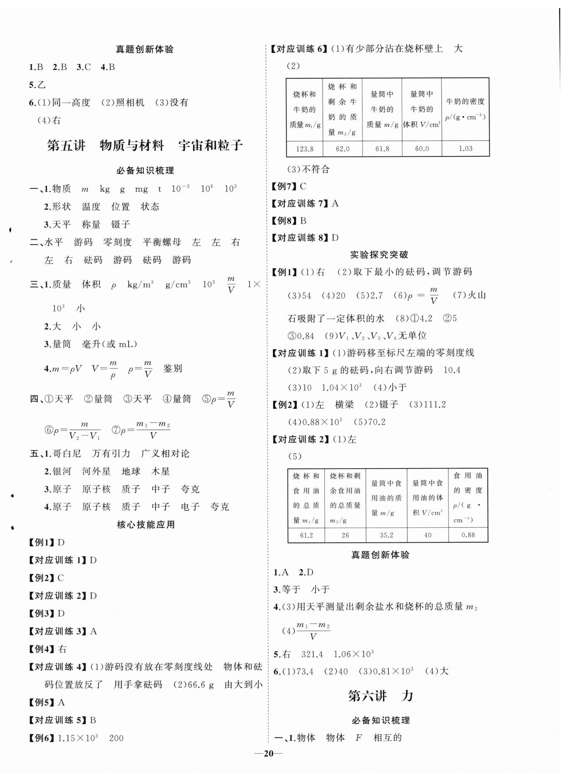 2026年初中總復(fù)習(xí)手冊山東人民出版社物理魯科版&nbsp;第4頁