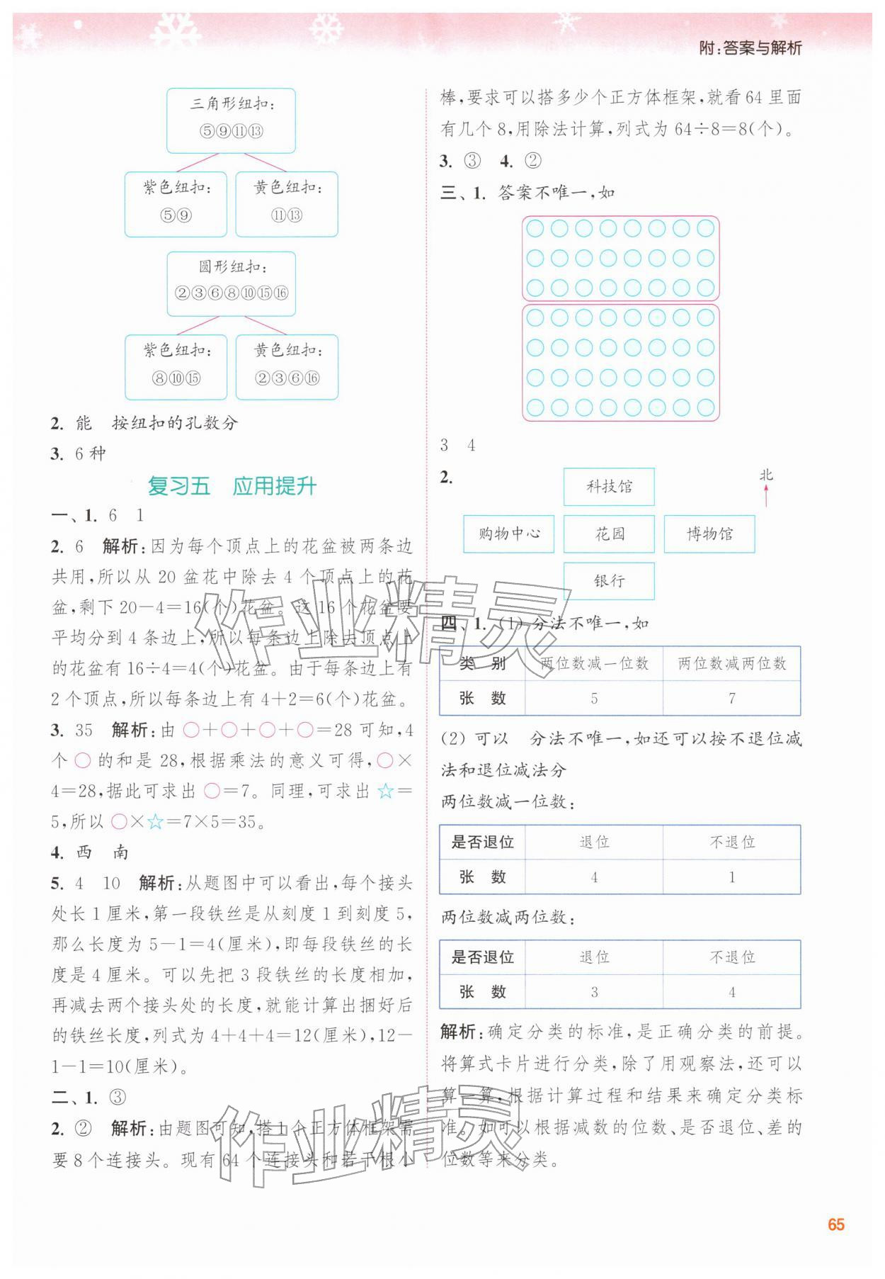 2026年寒假升级训练浙江教育出版社二年级数学人教版&nbsp;第3页
