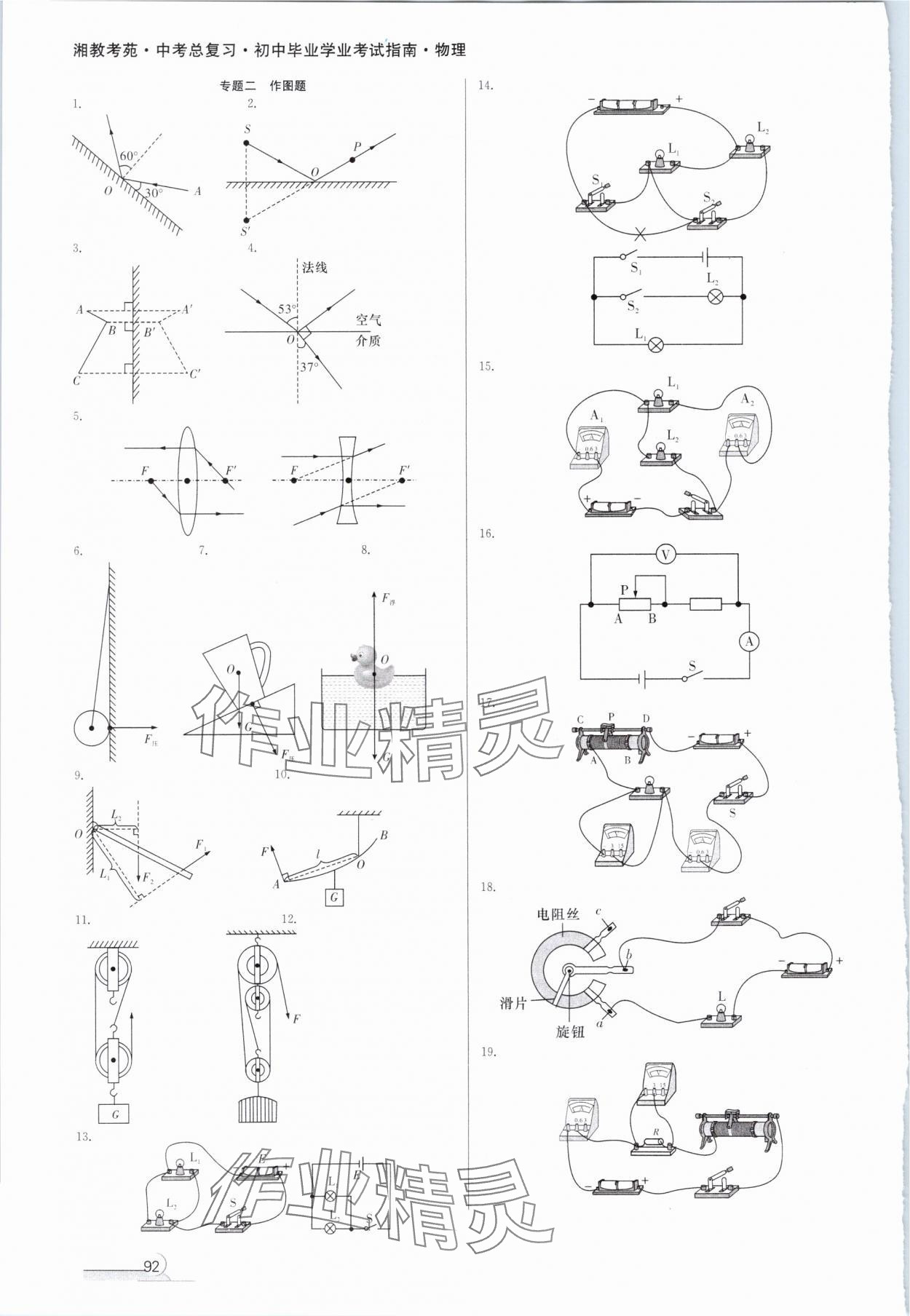 2024年湘教考苑中考總復(fù)習(xí)初中畢業(yè)學(xué)業(yè)考試指南物理 第2頁(yè)