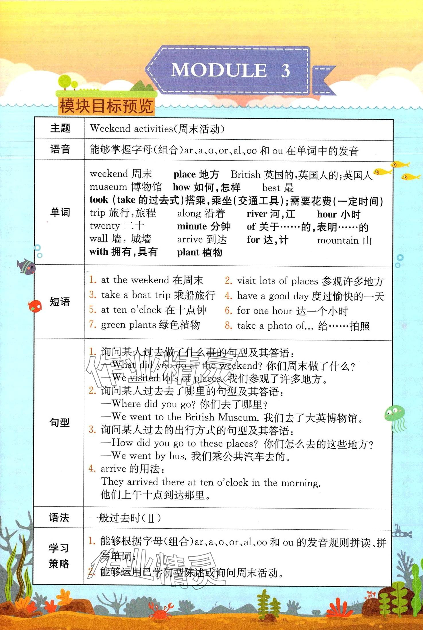 2024年教材課本五年級英語上冊外研版 第39頁