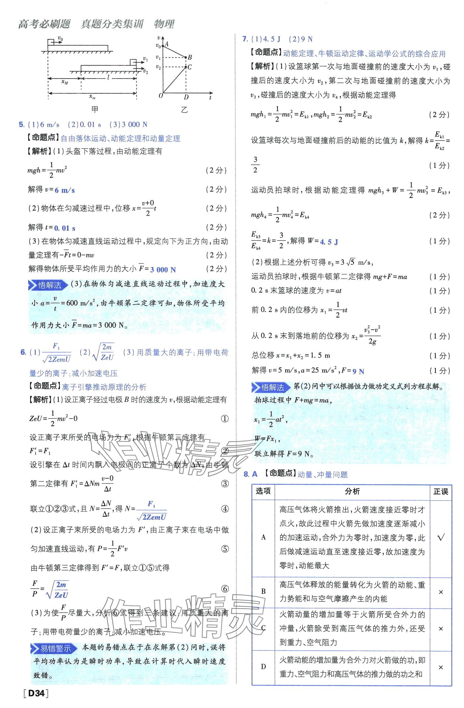 2024年高考必刷題高中物理 第36頁