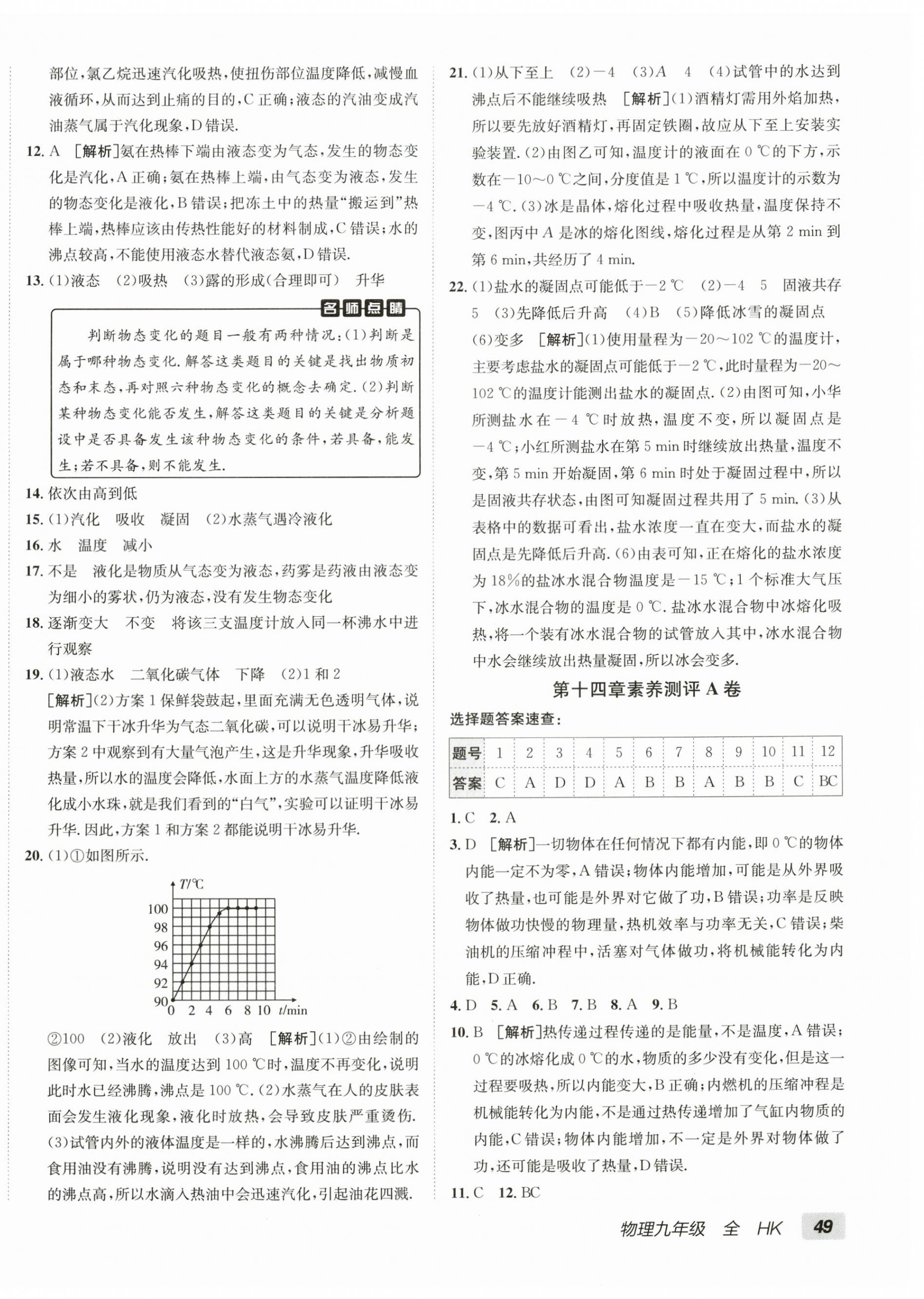 2026年海淀单元测试AB卷九年级物理全一册沪科版&nbsp;第2页