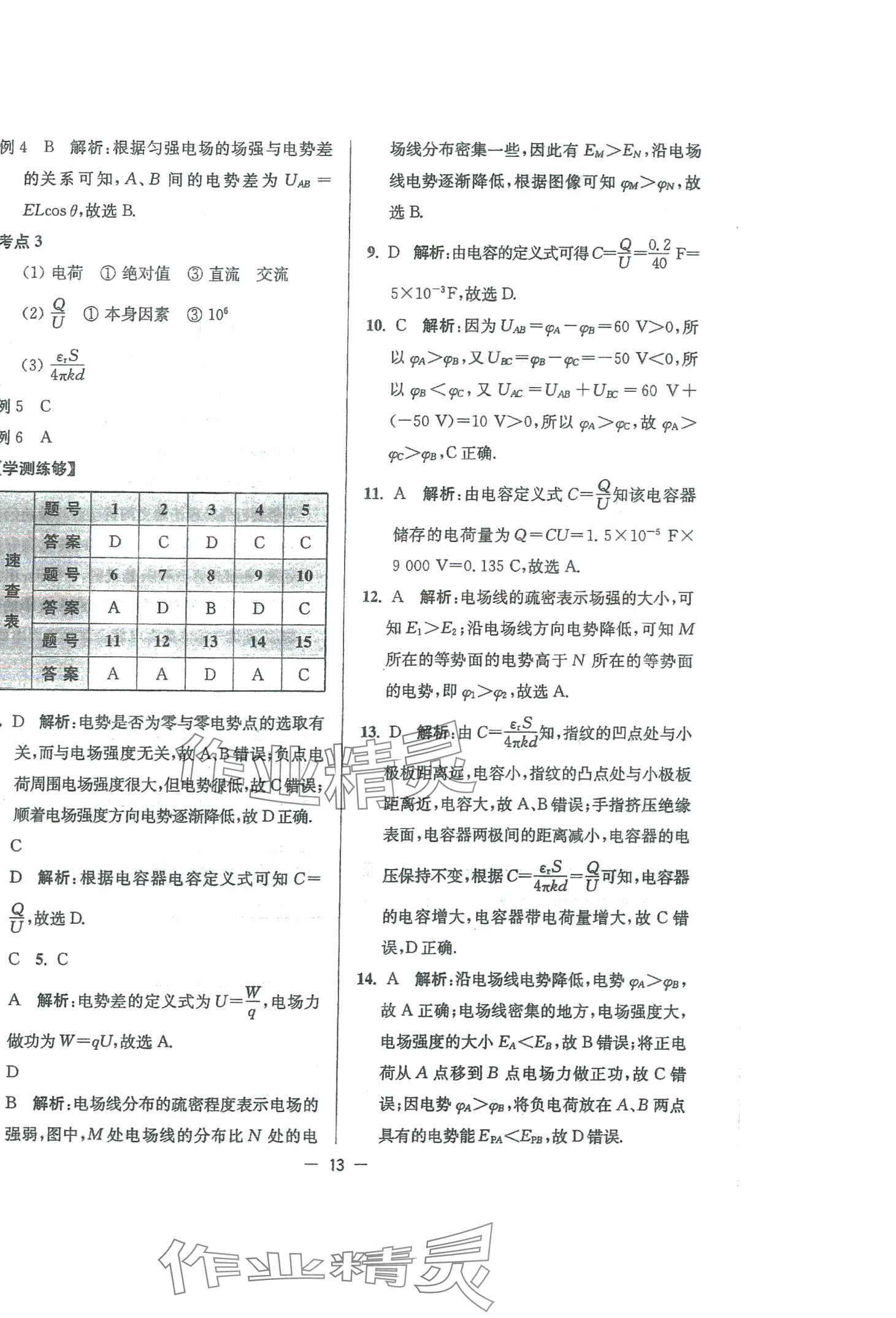 2024年高考總復(fù)習(xí)南方鳳凰臺高中物理 第13頁