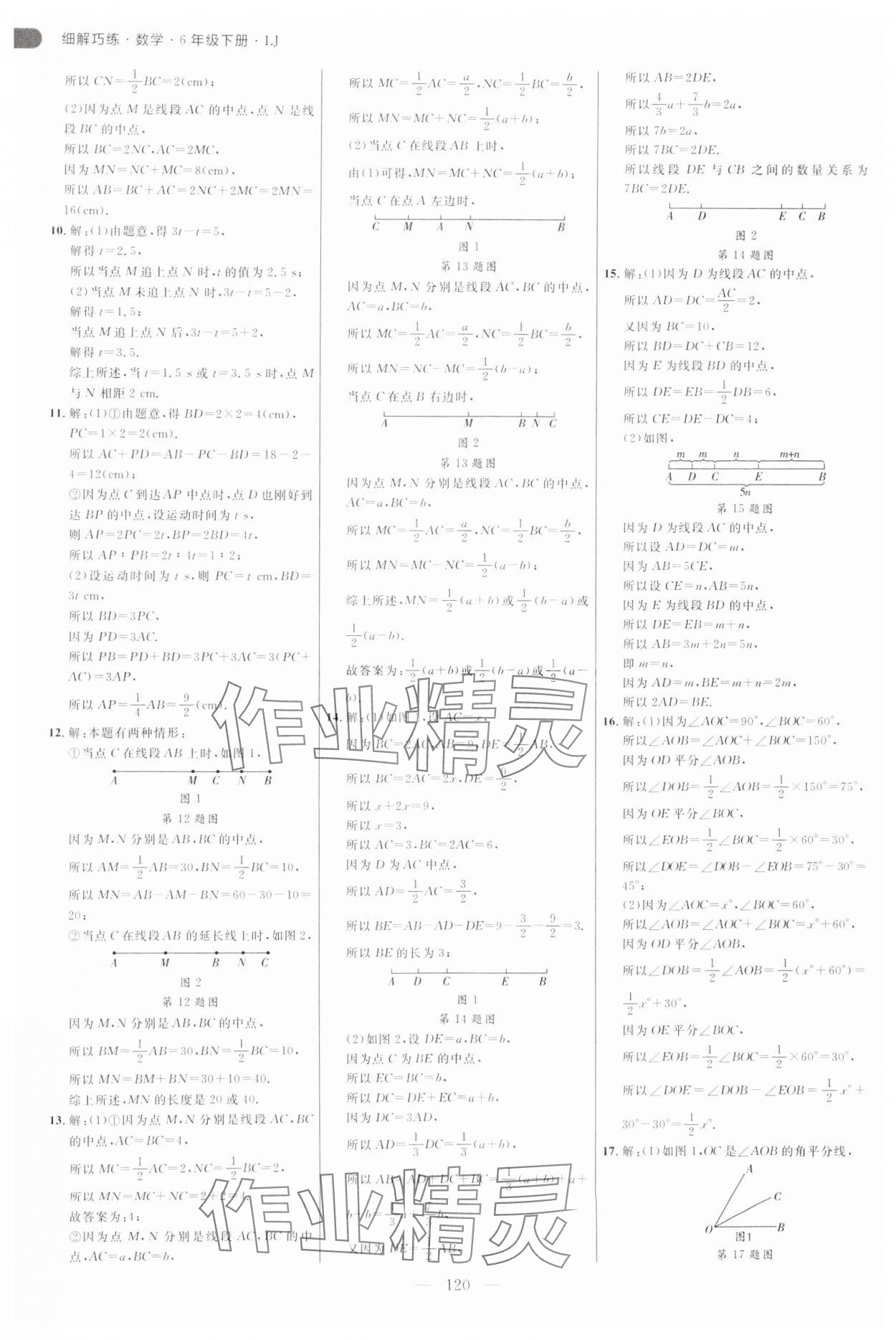 2025年細(xì)解巧練六年級數(shù)學(xué)下冊魯教版 參考答案第4頁