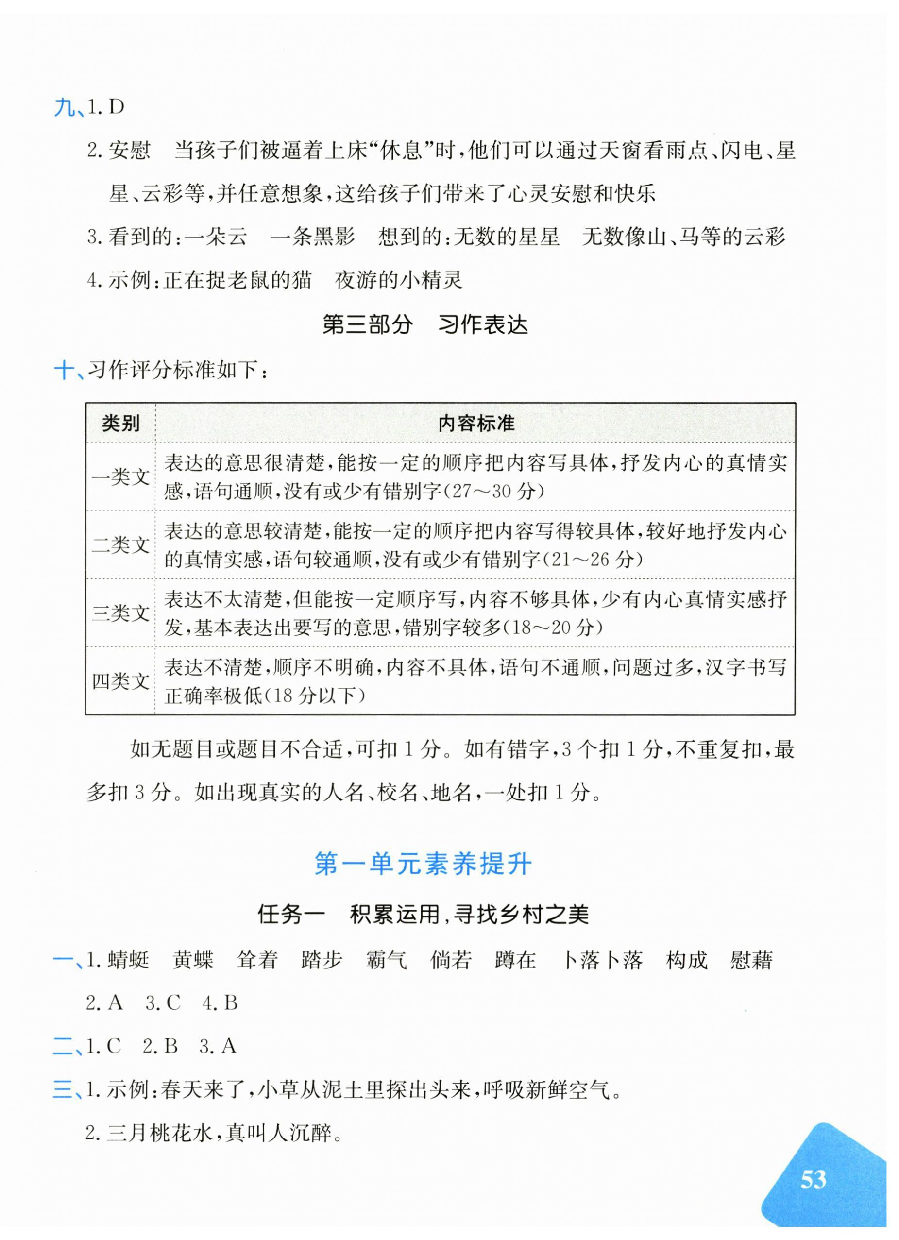 2025年探究实践报告册四年级语文下册人教版 第2页