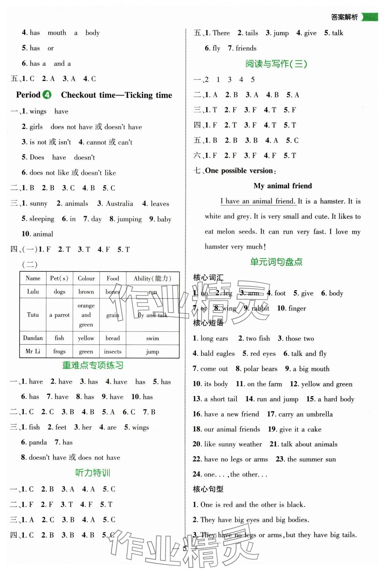 2025年细解巧练五年级英语上册译林版 第5页