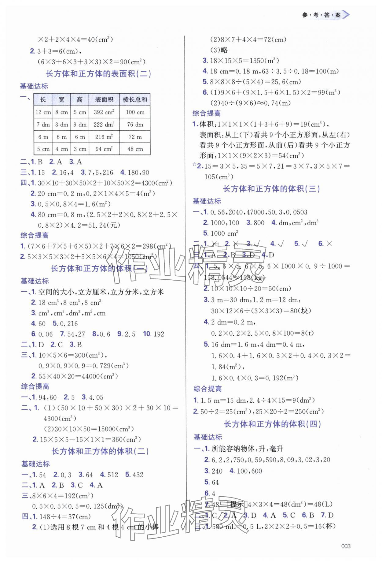 2025年學(xué)習(xí)質(zhì)量監(jiān)測五年級數(shù)學(xué)下冊人教版 第3頁