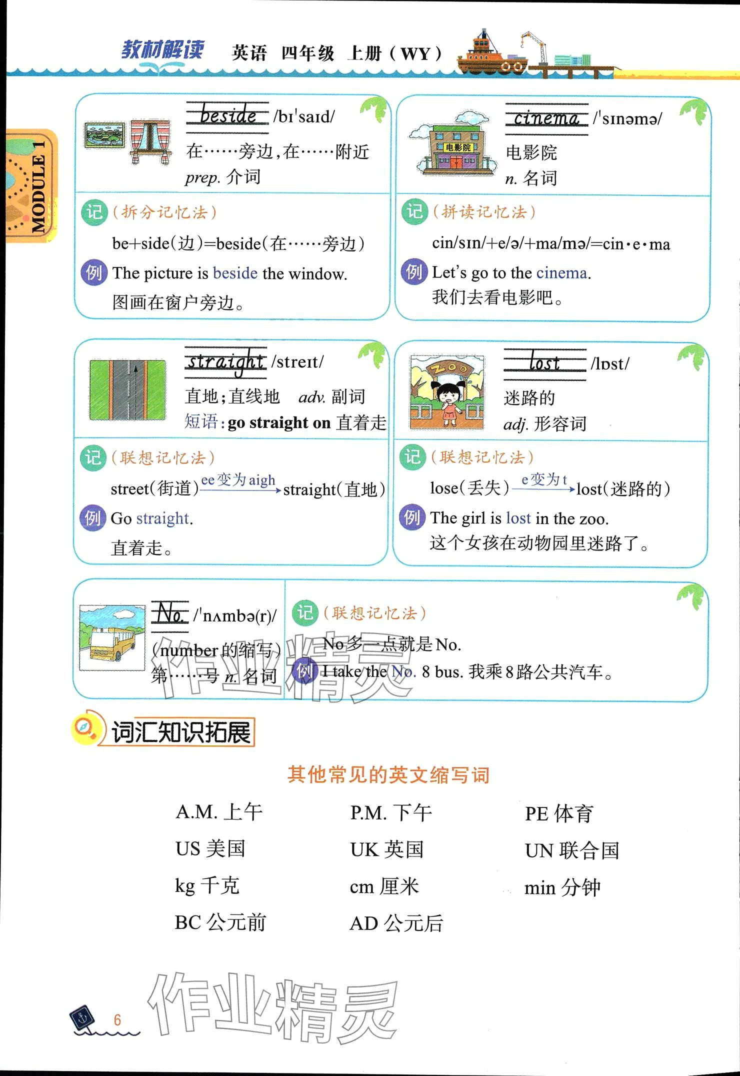 2024年教材課本四年級(jí)英語(yǔ)上冊(cè)外研版 參考答案第5頁(yè)
