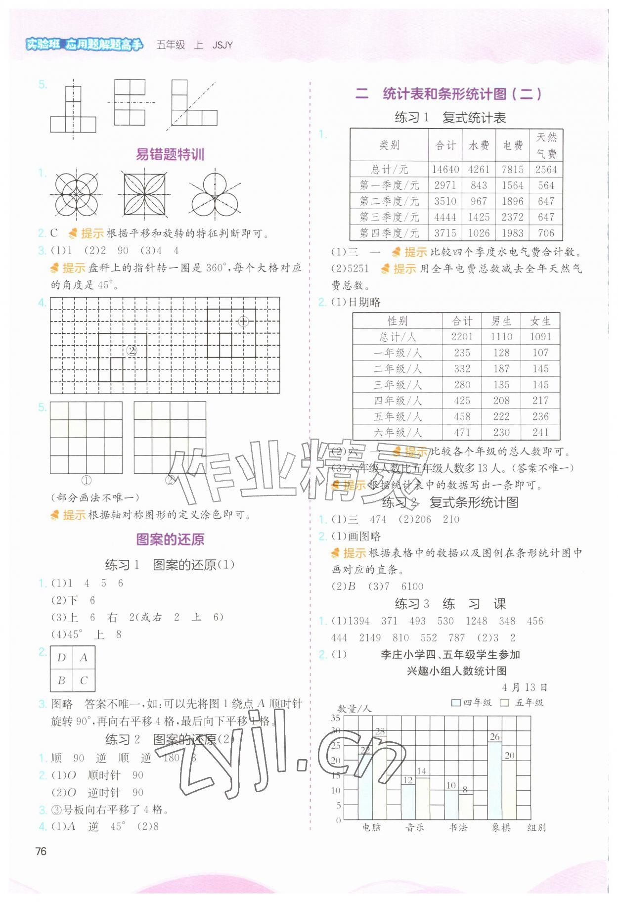 2026年春雨教育小学数学应用题解题高手五年级上册苏教版&nbsp;第2页