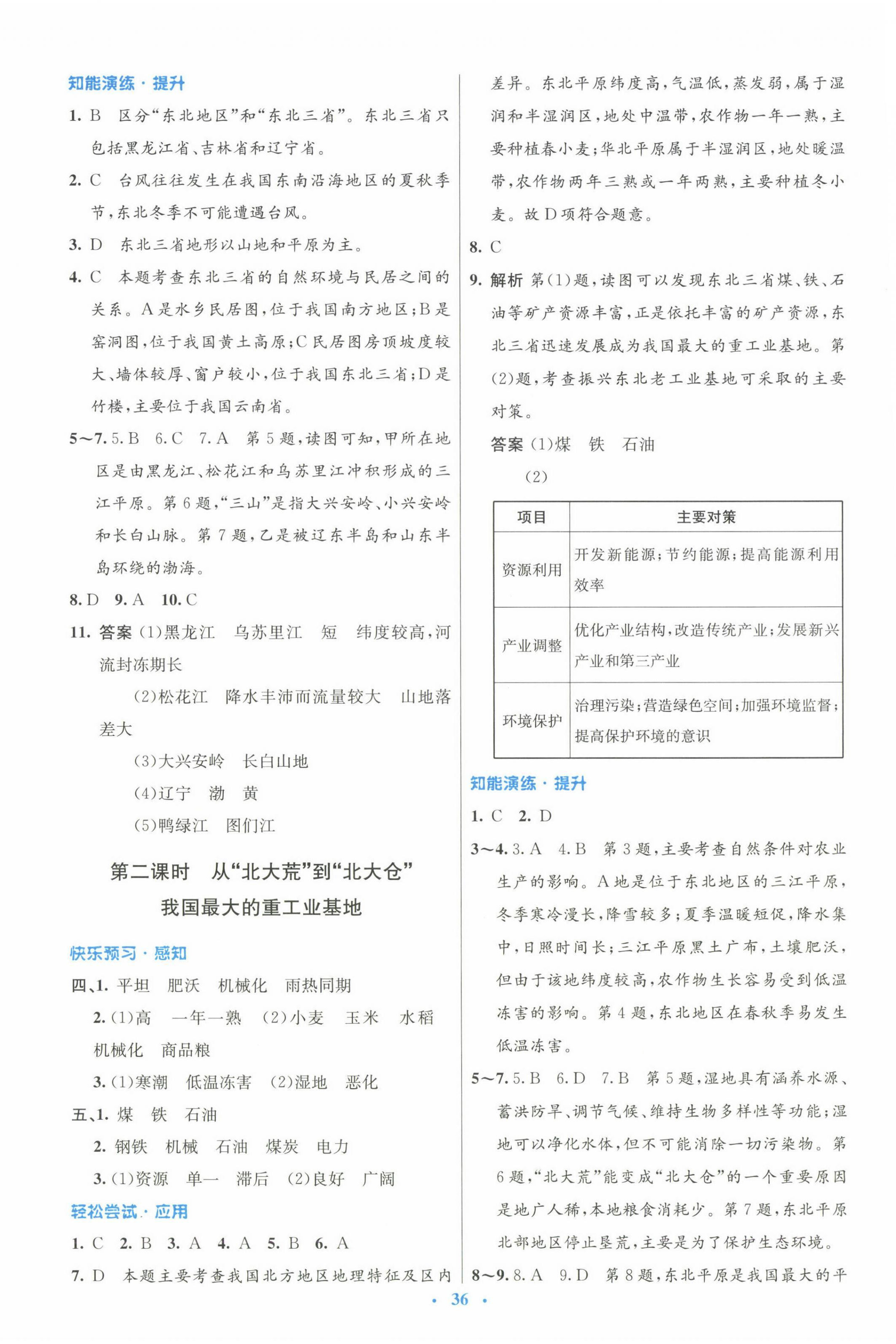 2025年同步測(cè)控優(yōu)化設(shè)計(jì)八年級(jí)地理下冊(cè)人教版 第4頁