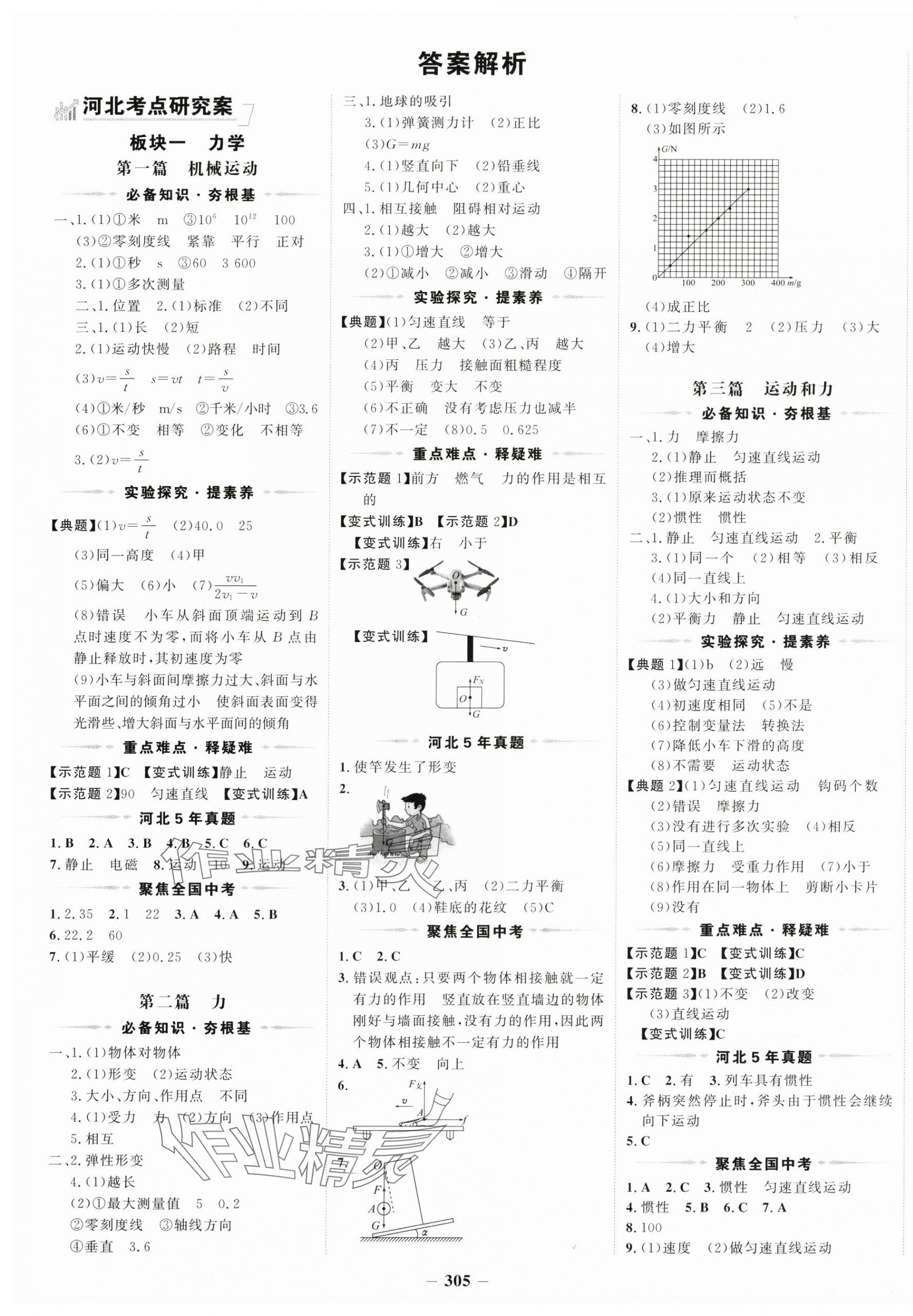 2025年世紀(jì)金榜金榜中考物理河北專用 第1頁