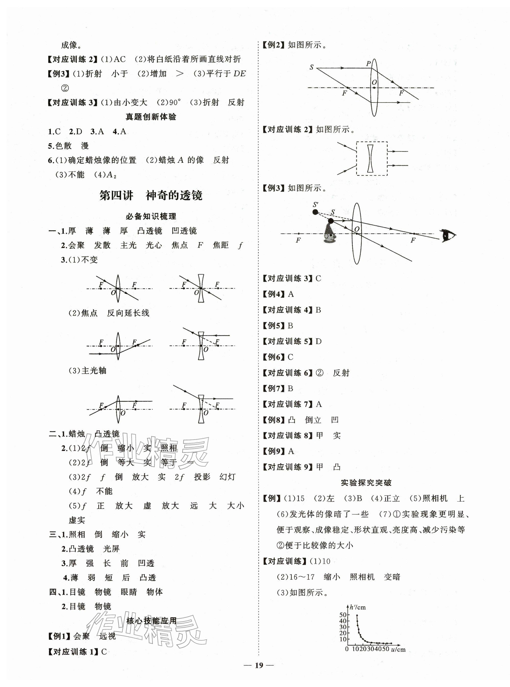 2026年初中总复习手册山东人民出版社物理沪科版&nbsp;第3页