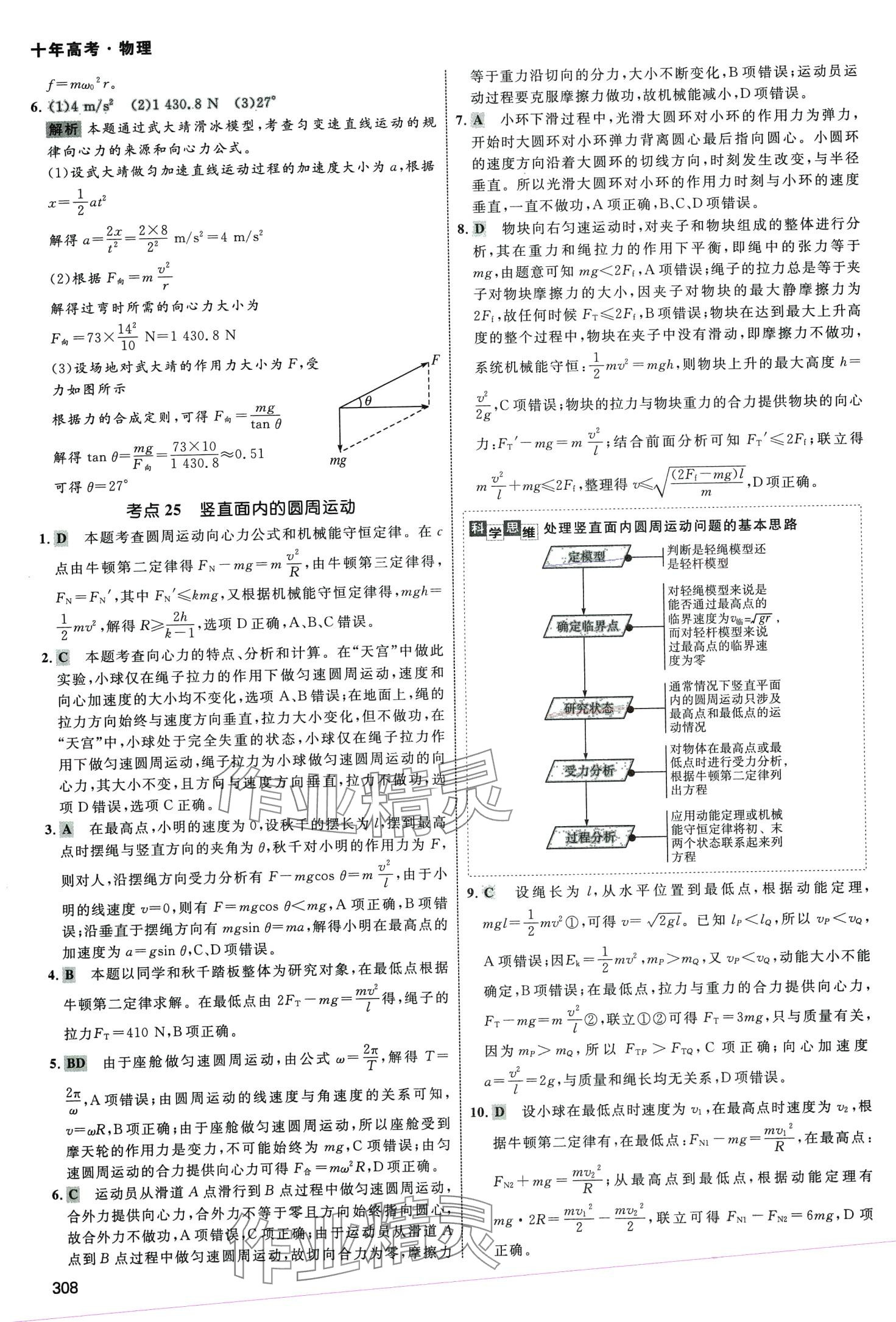 2024年十年高考高中物理通用版 第26頁