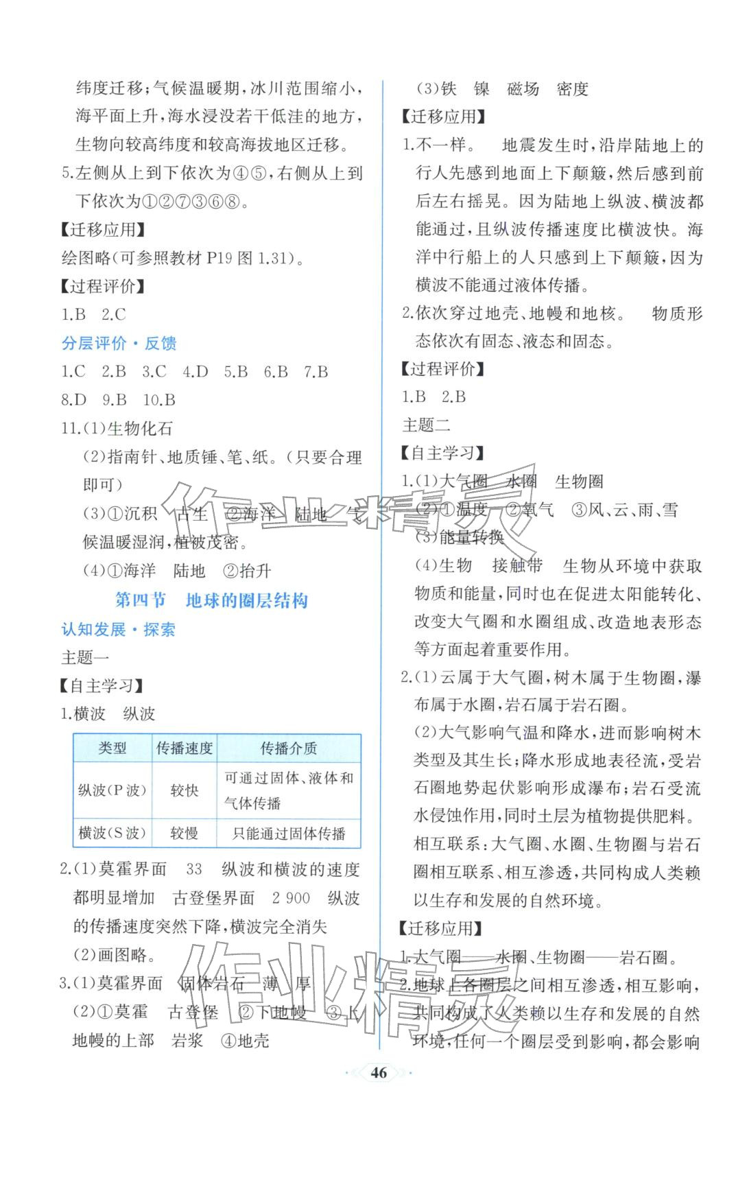 2025年同步解析与测评课时练人民教育出版社高中地理必修第一册通用版浙江专版&nbsp;第4页