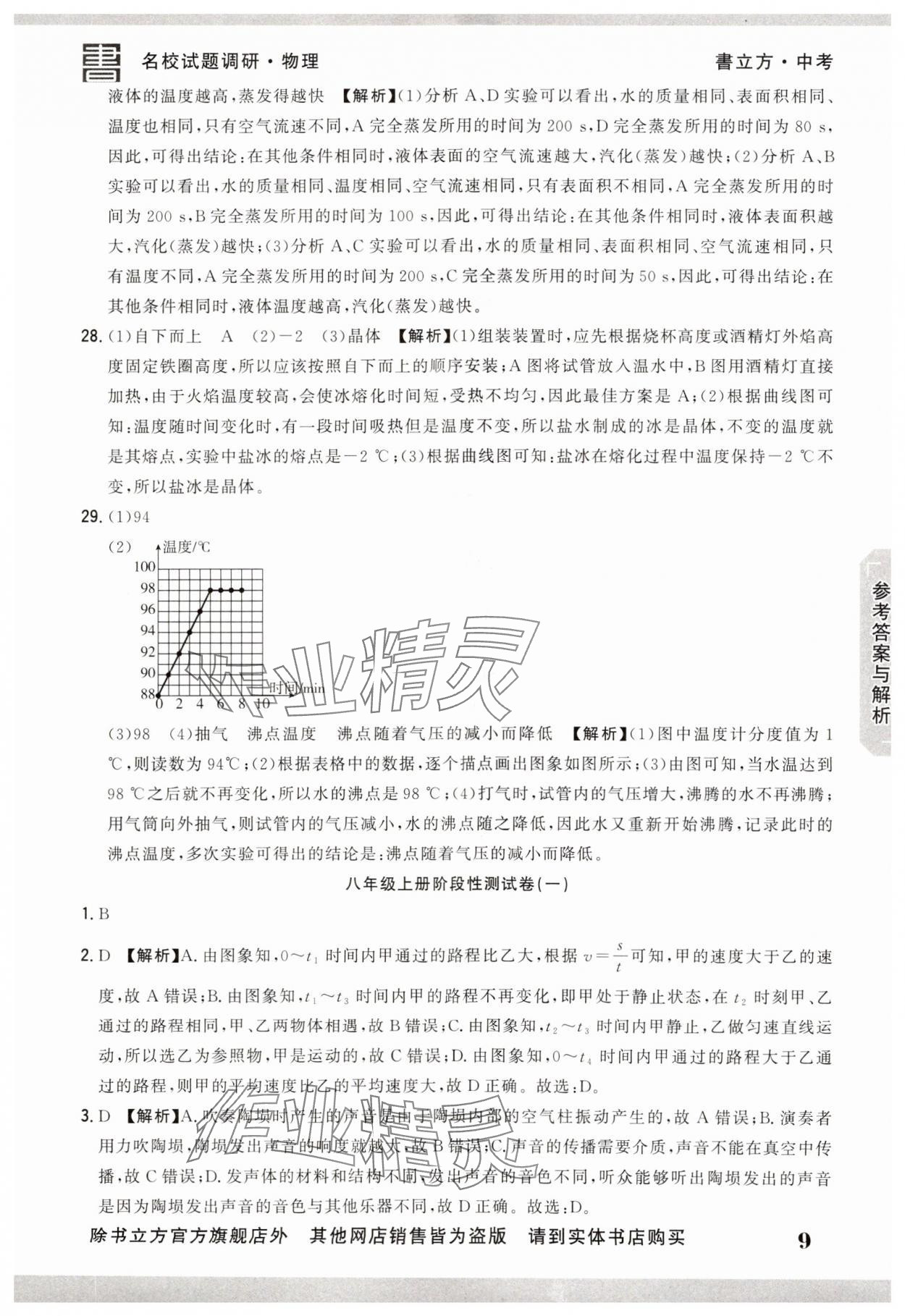 2025年名校試題調研中考總復習物理 第9頁