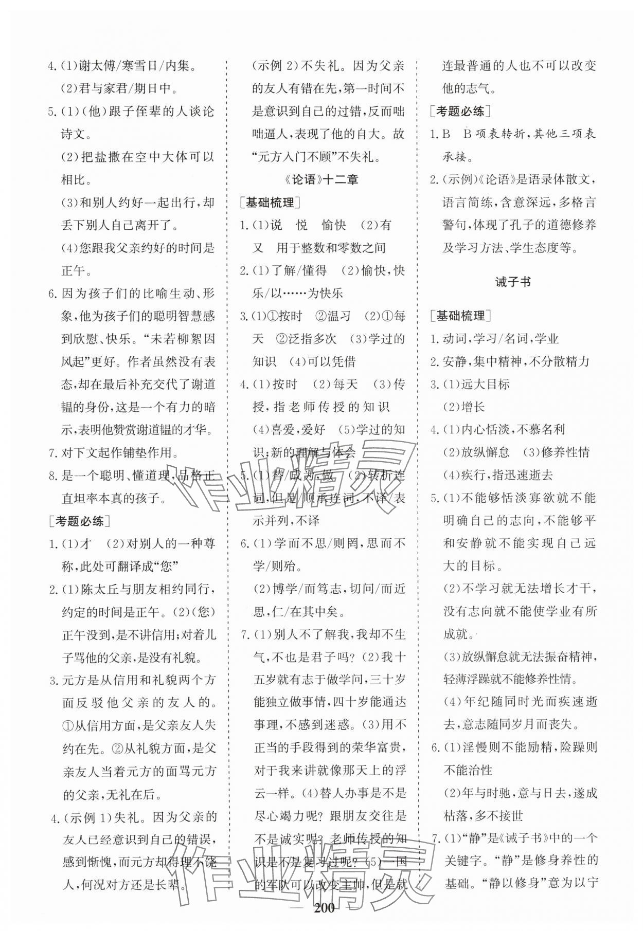 2024年点金考案语文 第2页